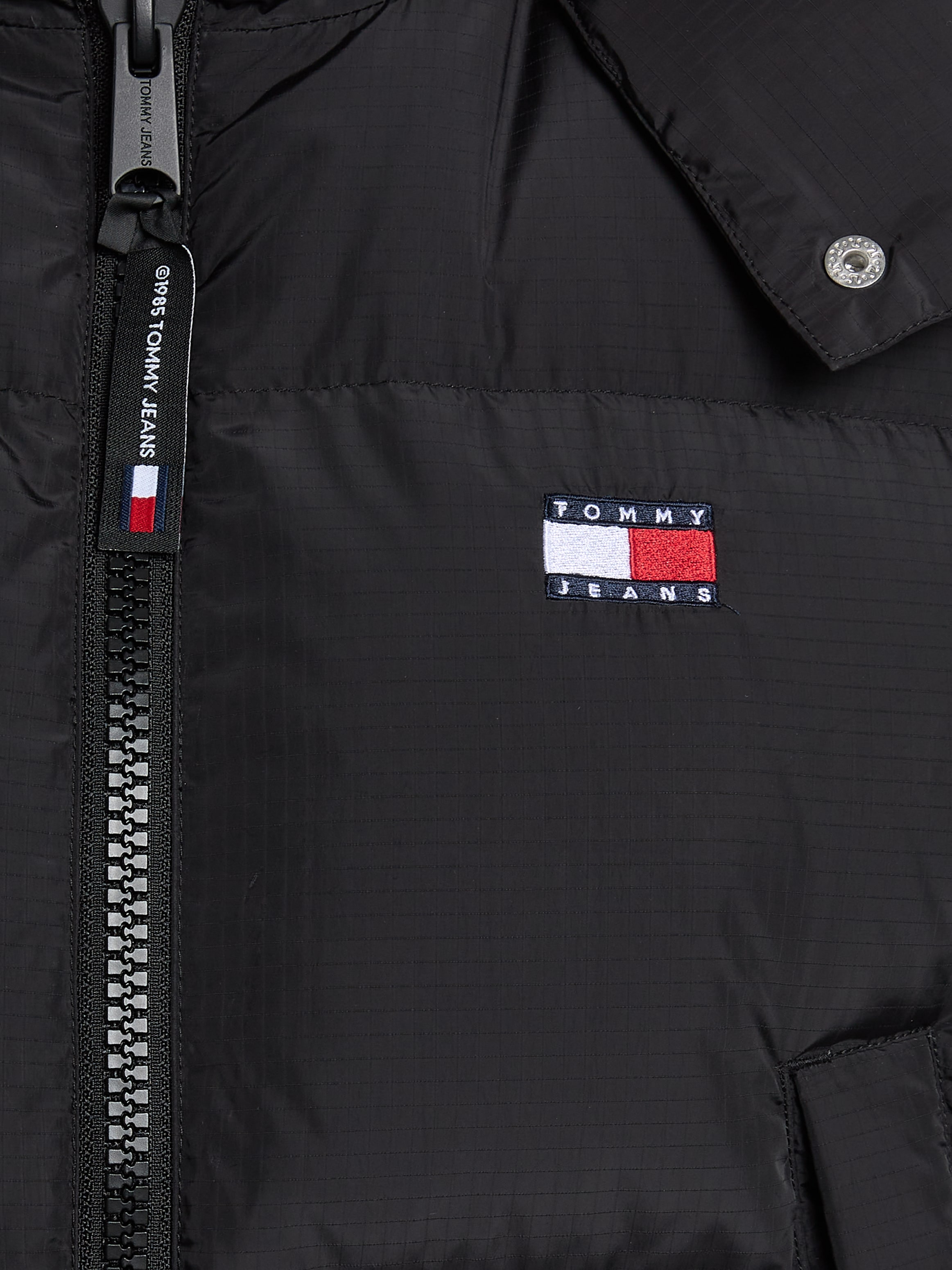 Tommy Jeans Steppweste »TJW CRP ALASKA PUFFER VEST«, in modischer Cropped Form, Puffer