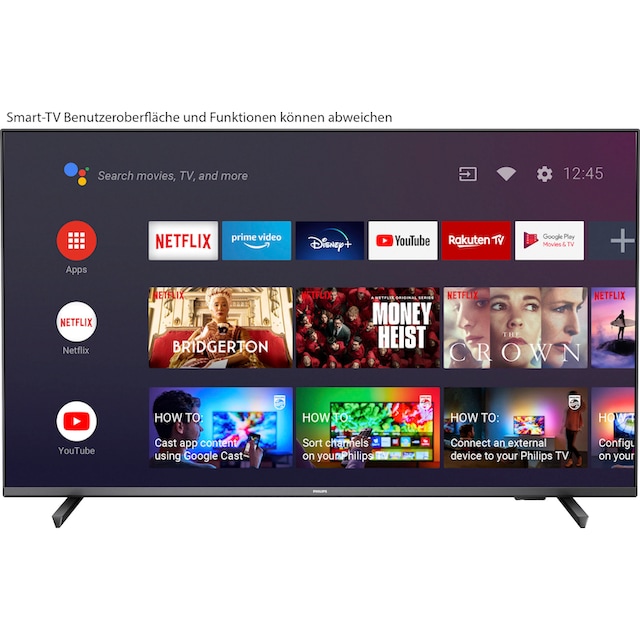 Philips LED-Fernseher »65PUS7906/12«, 164 cm/65 Zoll, 4K Ultra HD, Android  TV-Smart-TV, 3-seitiges Ambilight ➥ 3 Jahre XXL Garantie | UNIVERSAL