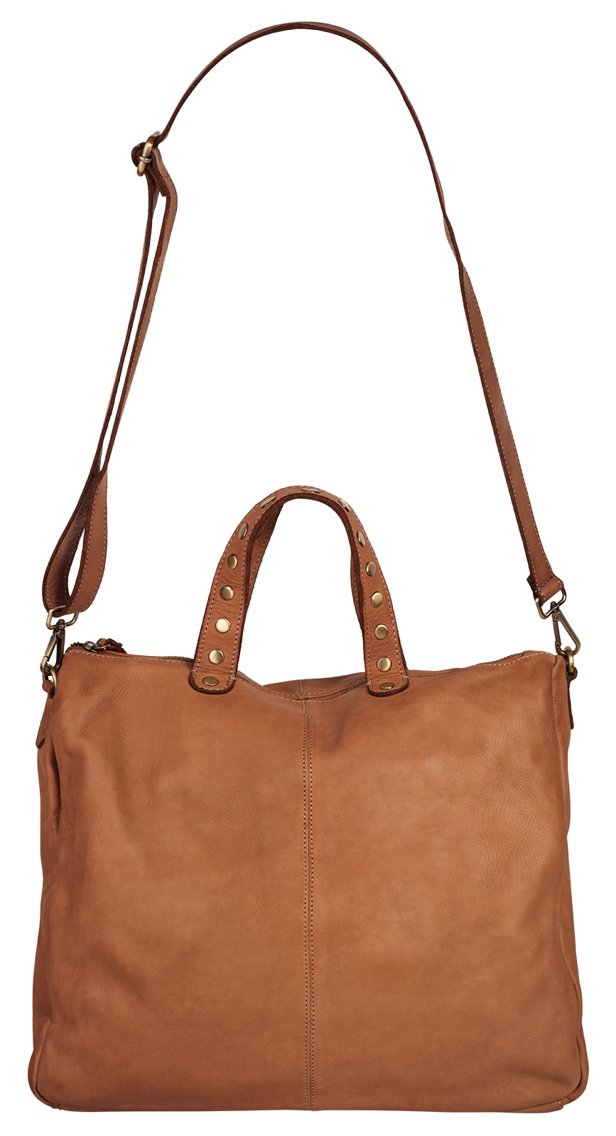 Samantha Look Umhängetasche echt Leder, Made in Italy