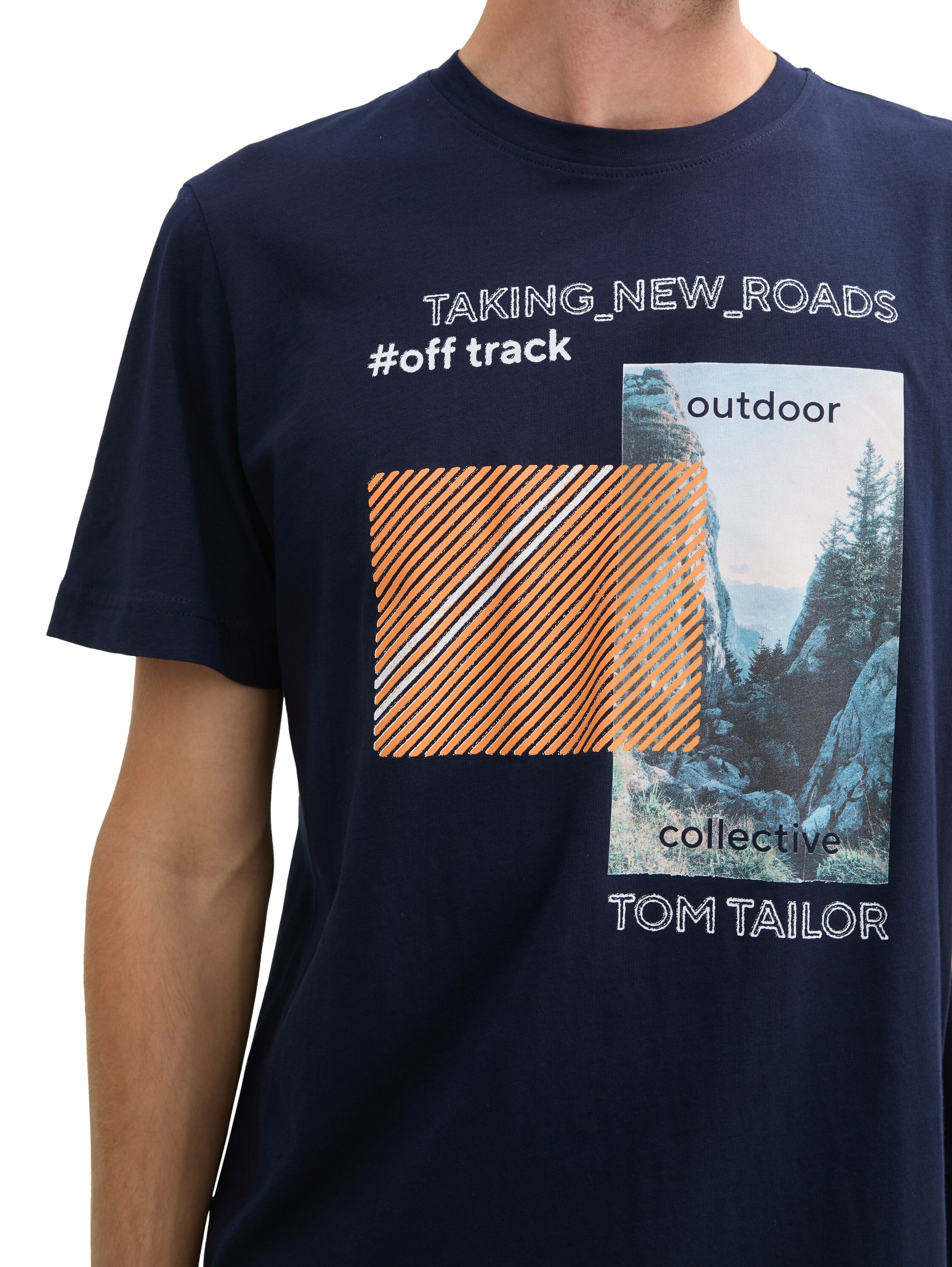 TOM TAILOR Print-Shirt, mit Frontprint