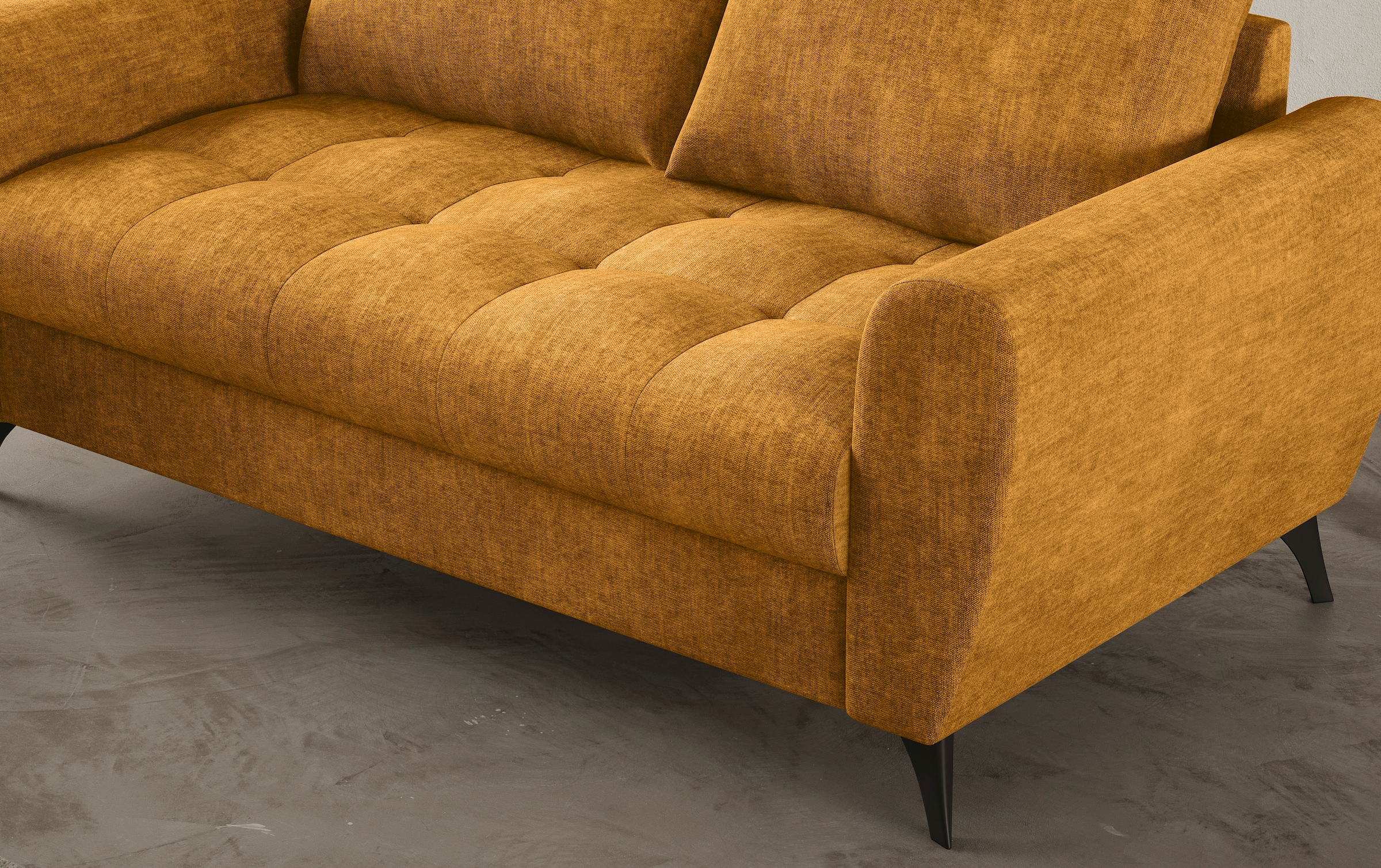 Mr. Couch 2,5-Sitzer »Blackburn II«, Mit Kaltschaumpolsterung bis 140 kg belastbar