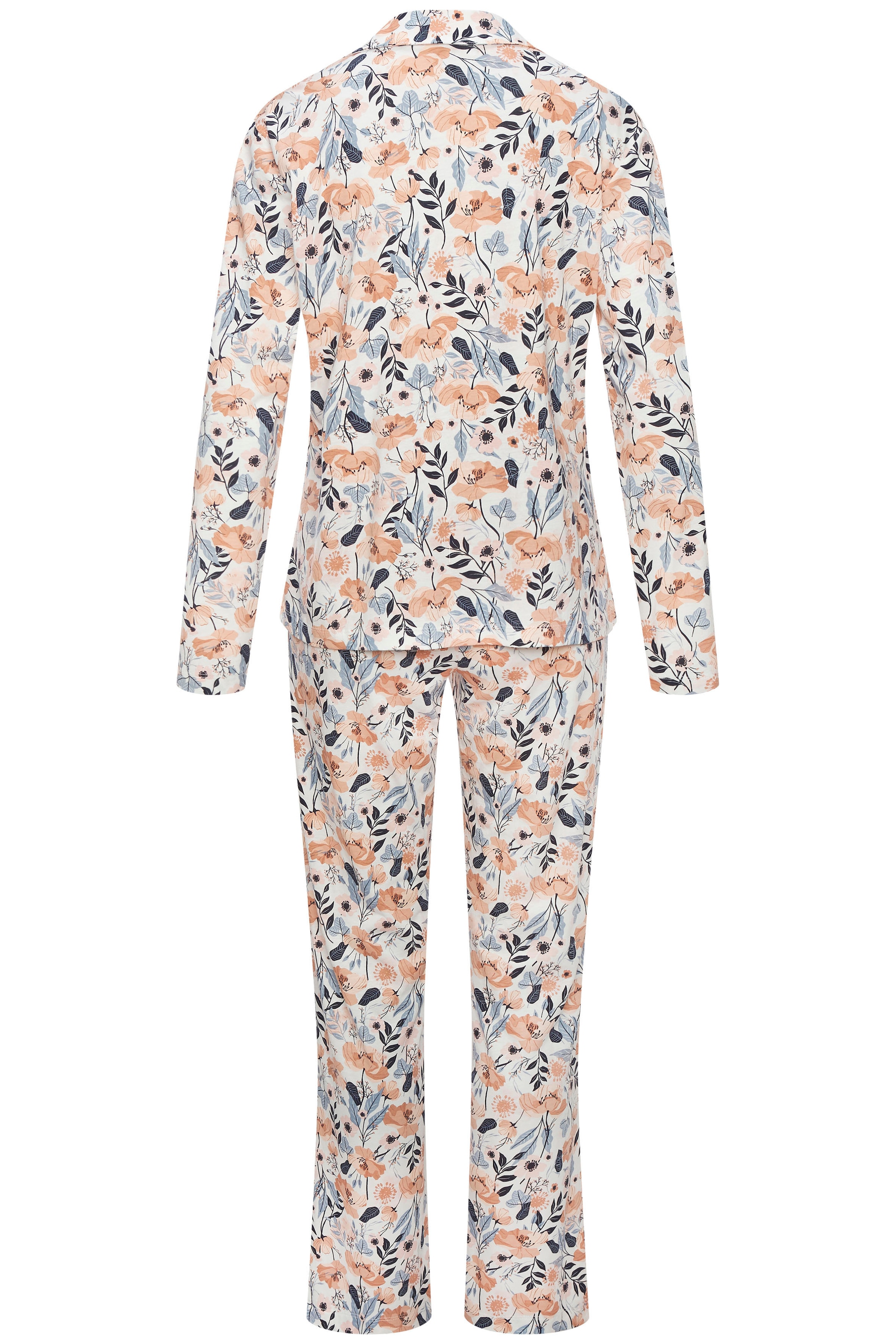 Vivance Dreams Pyjama 2-teilig, 2 tlg. mit durchgehender Knopfleiste