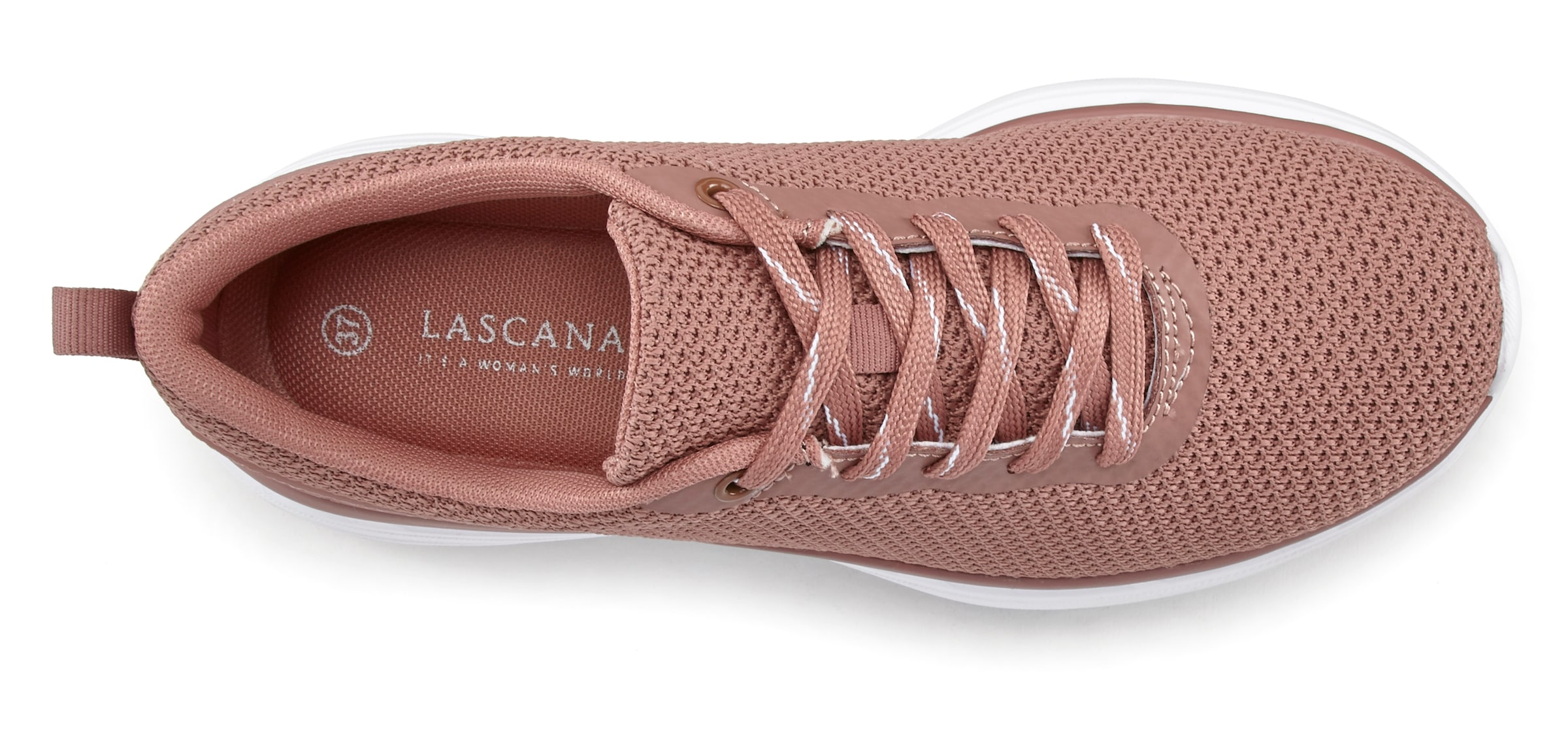 LASCANA Sneaker, Schnürhalbschuh, Halbschuh, Freizeitschuh ultraleicht VEGAN