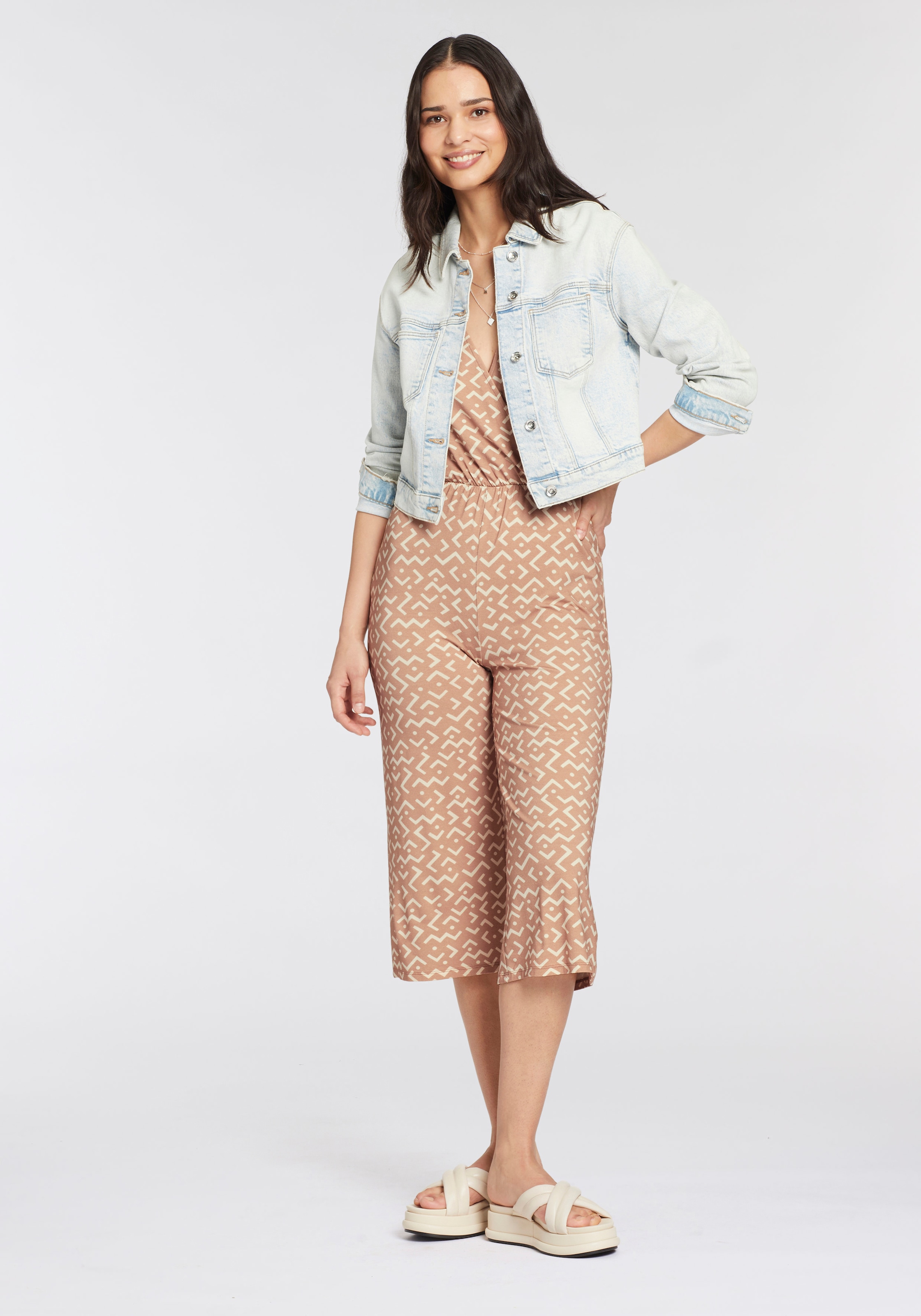 Laura Scott Jumpsuit, mit angesagtem Allover-Print - NEUE KOLLEKTION