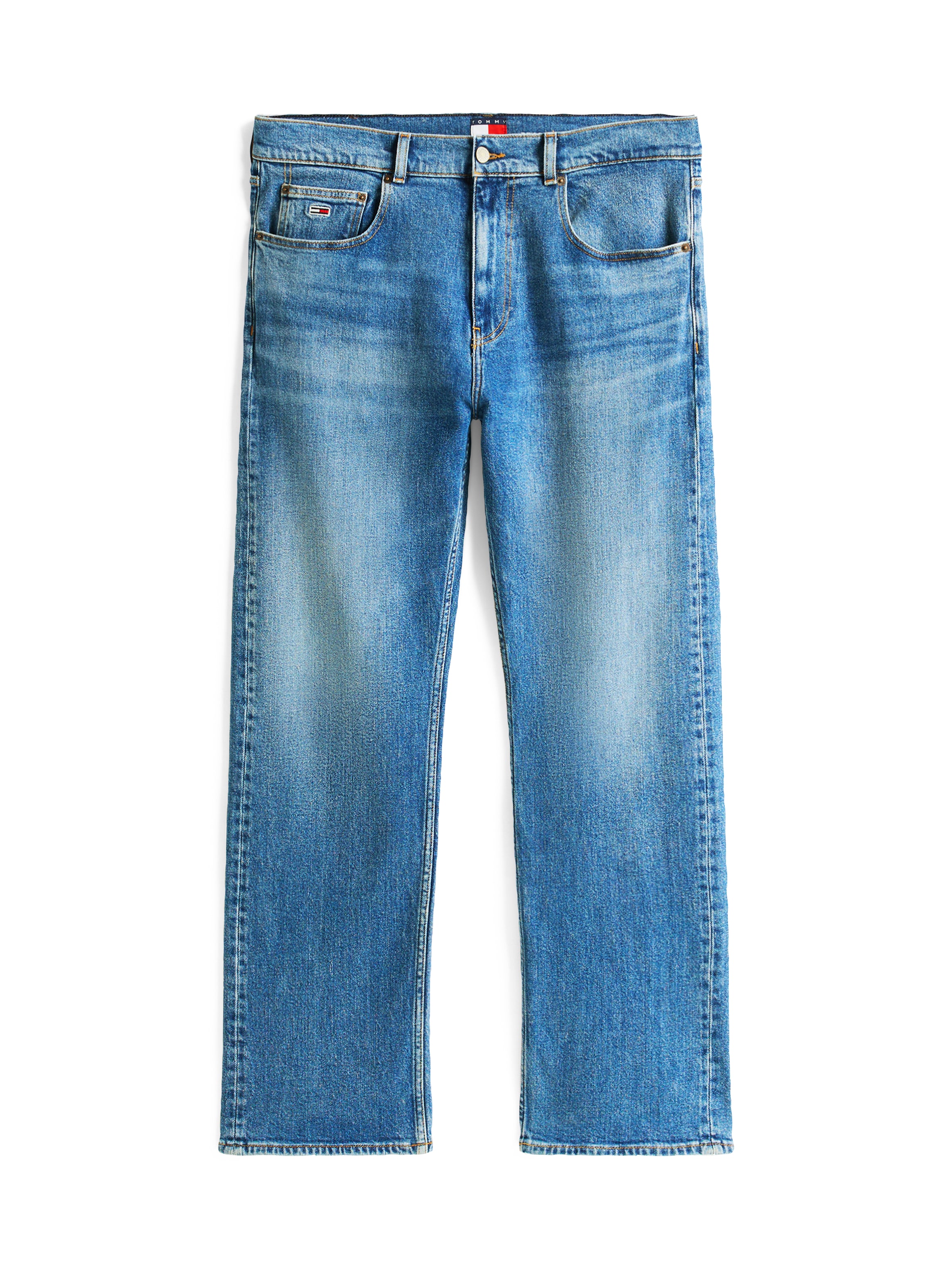 Tommy Jeans Regular-fit-Jeans »Otis Regular Straight«, Gerade geschnittene Jeans, regulärer Leibhöhe