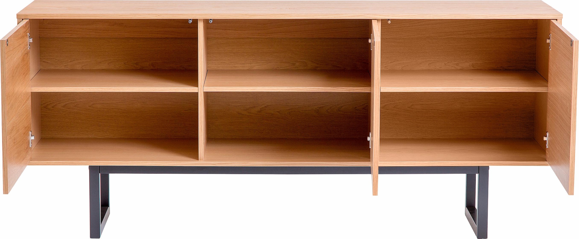 Woodman Sideboard »Noella«, Kommode im schlichten skandinavischen Design, Breite 175 cm, FSC®