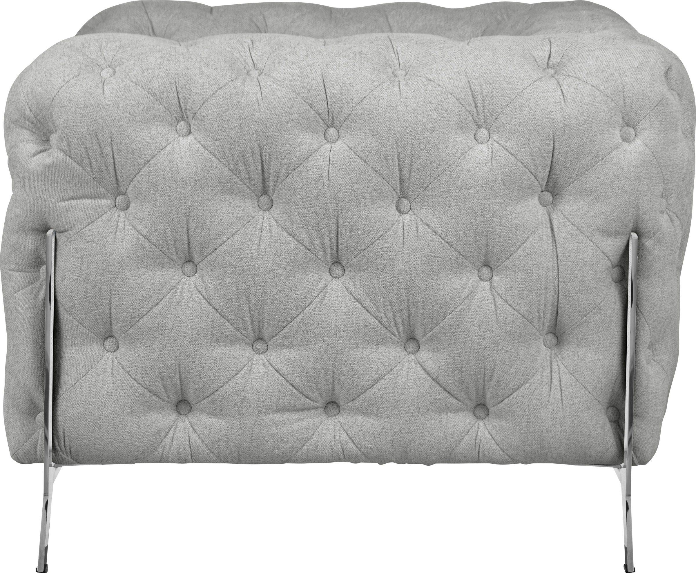 Leonique Chesterfield-Sessel »Amaury Sessel«, aufwändige Knopfheftung, moderne Chesterfield Optik, Fußfarbe wählbar