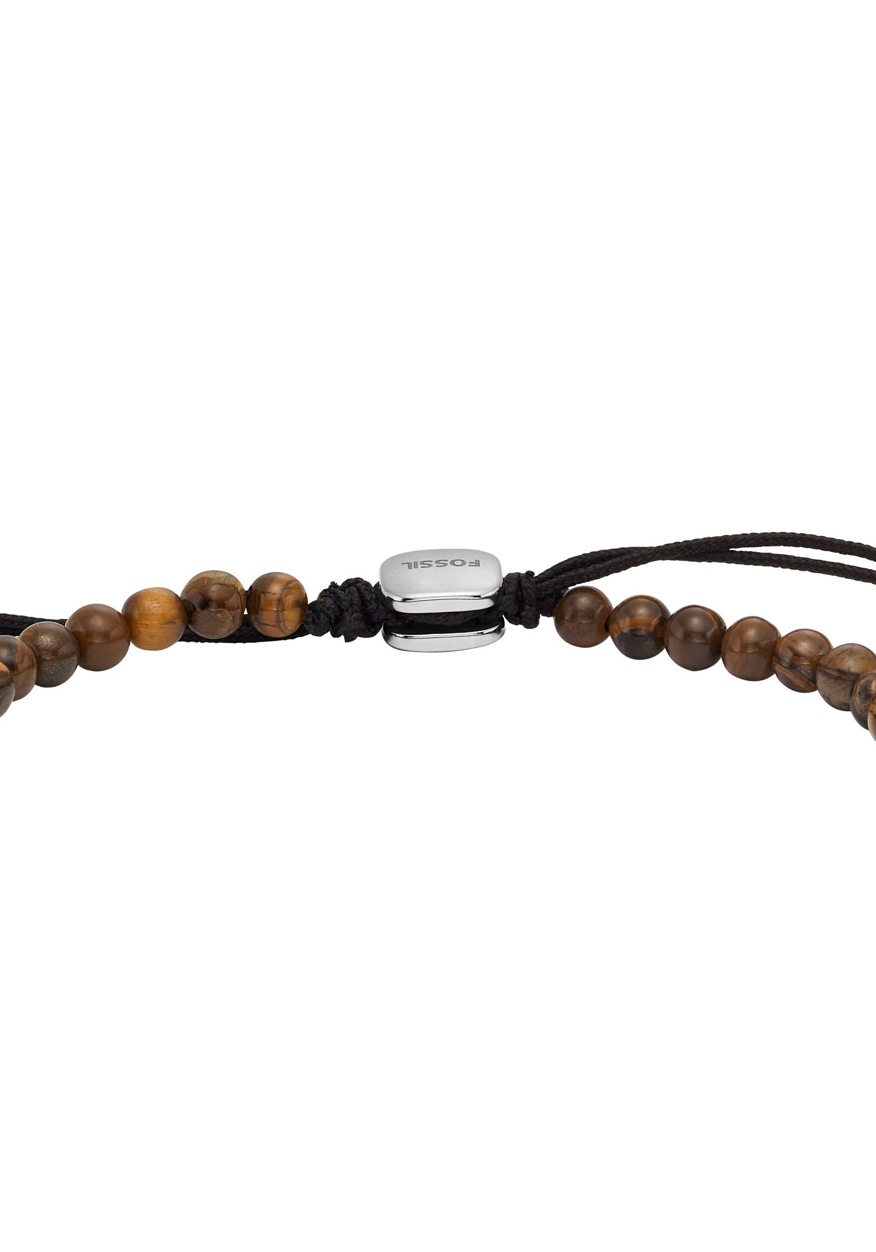 Fossil Armband »JEWELRY, JF04416793, JF04413040, JF04414040, JF04415040«, mit Hämatit, Tigerauge, Sodalith oder Malachit