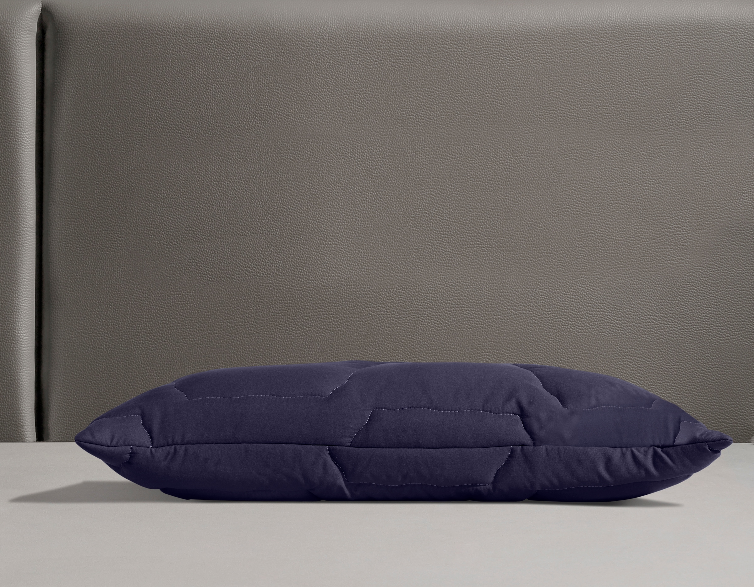 OTTO home Microfaserkissen »Microlux Kopfkissen 40x80 cm, 80x80 cm« Füllung: 3D-Faserbällchen 1 Stk. tlg. Kissen, in den Farben: weiß, blau, rosa & grün