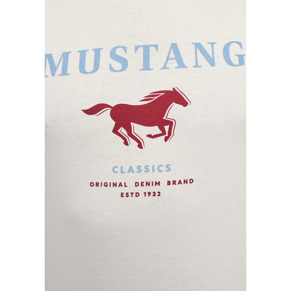 MUSTANG T-Shirt »Style Alex C Print«