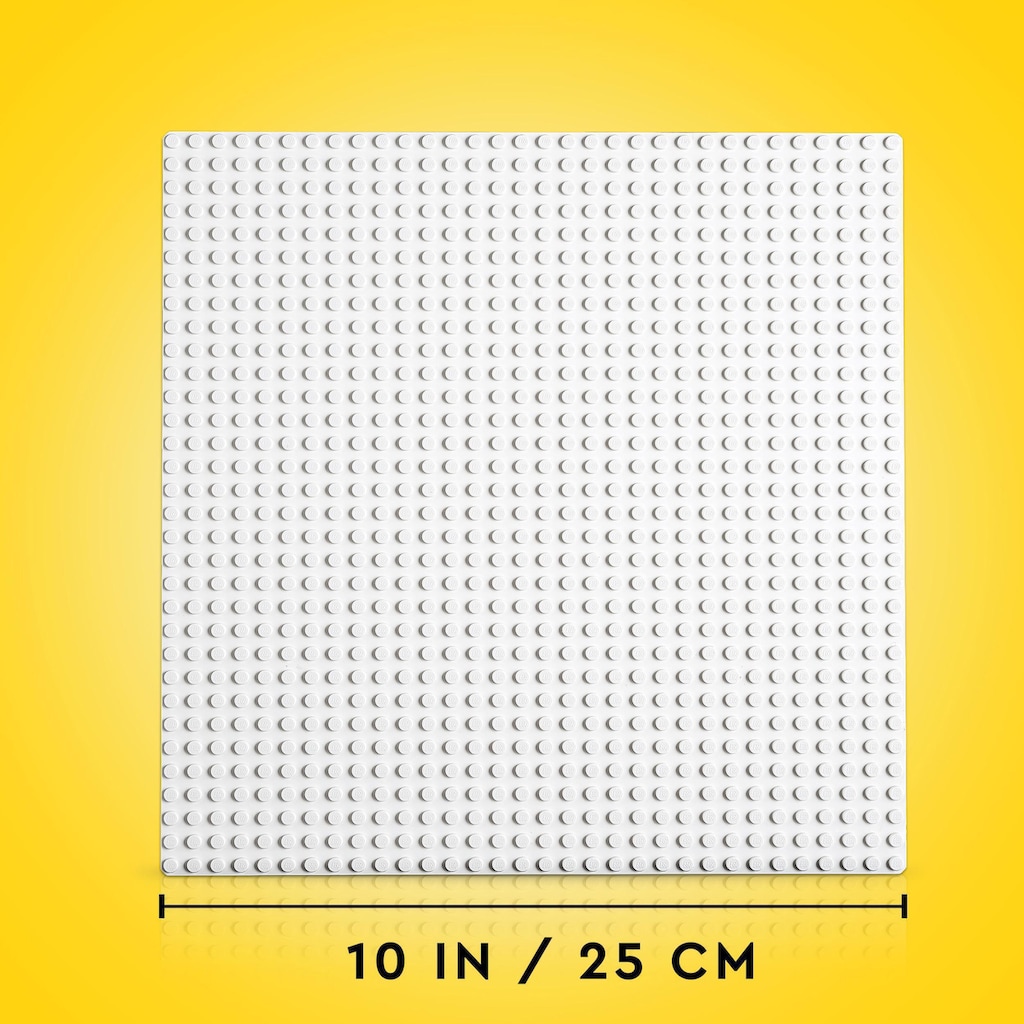 LEGO® Konstruktionsspielsteine »Weiße Bauplatte (11026), LEGO® Classic«, (1 St.)
