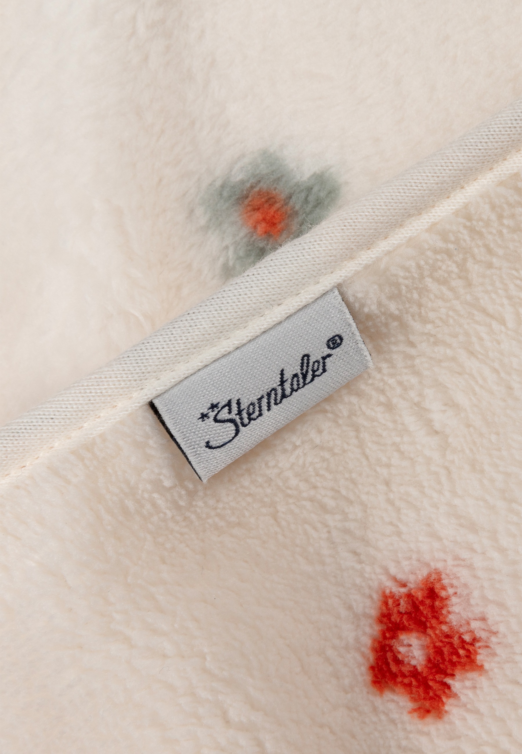 Sterntaler® Babydecke »Babydecke Plüsch BAUERNHOF Blumen«