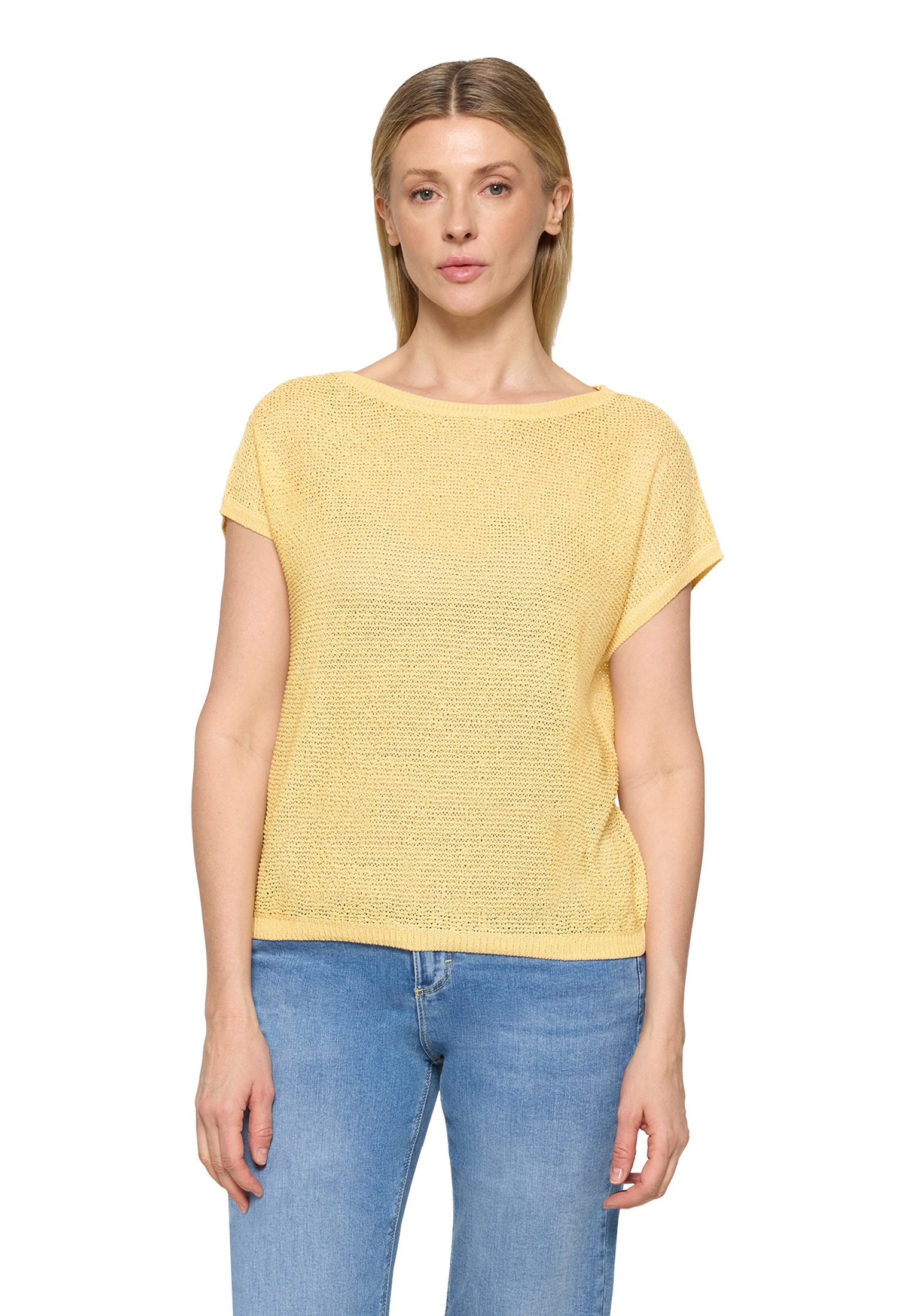 Cartoon Strickpullover »Strickpullover mit Rundhalsausschnitt«