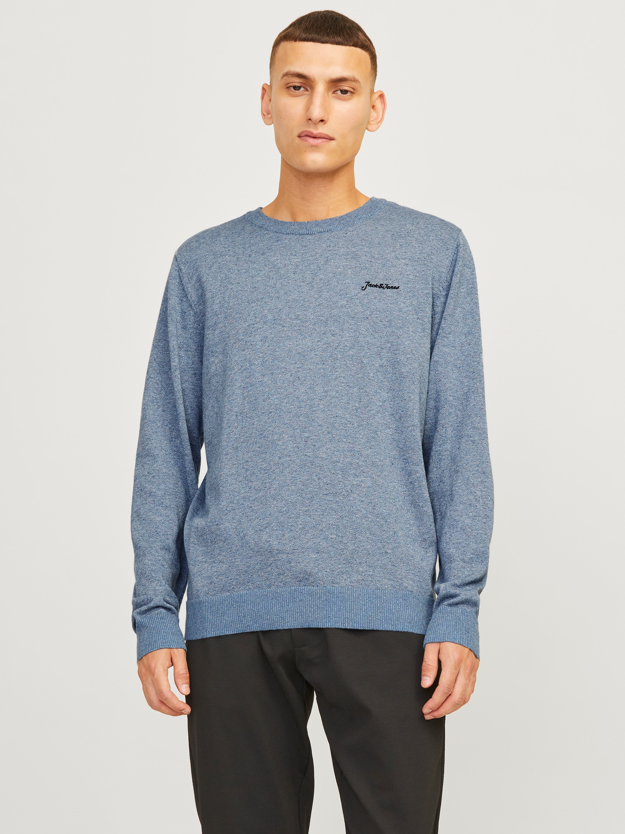 Rundhalspullover »JJBRAD KNIT CREW NECK AW24«