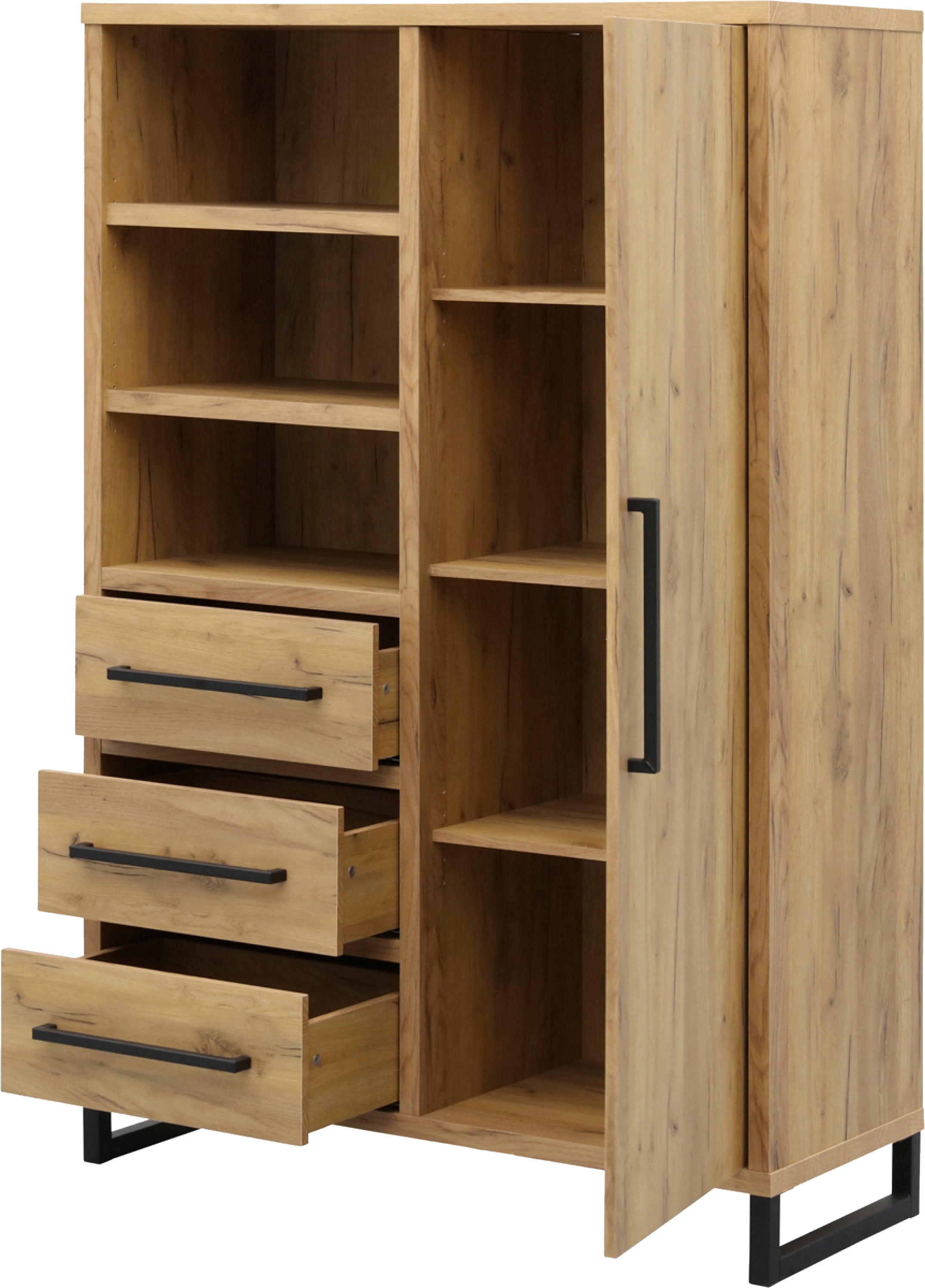 OMG Design Barschrank »Ronda«, mit Soft-Close, mit Metallgestell