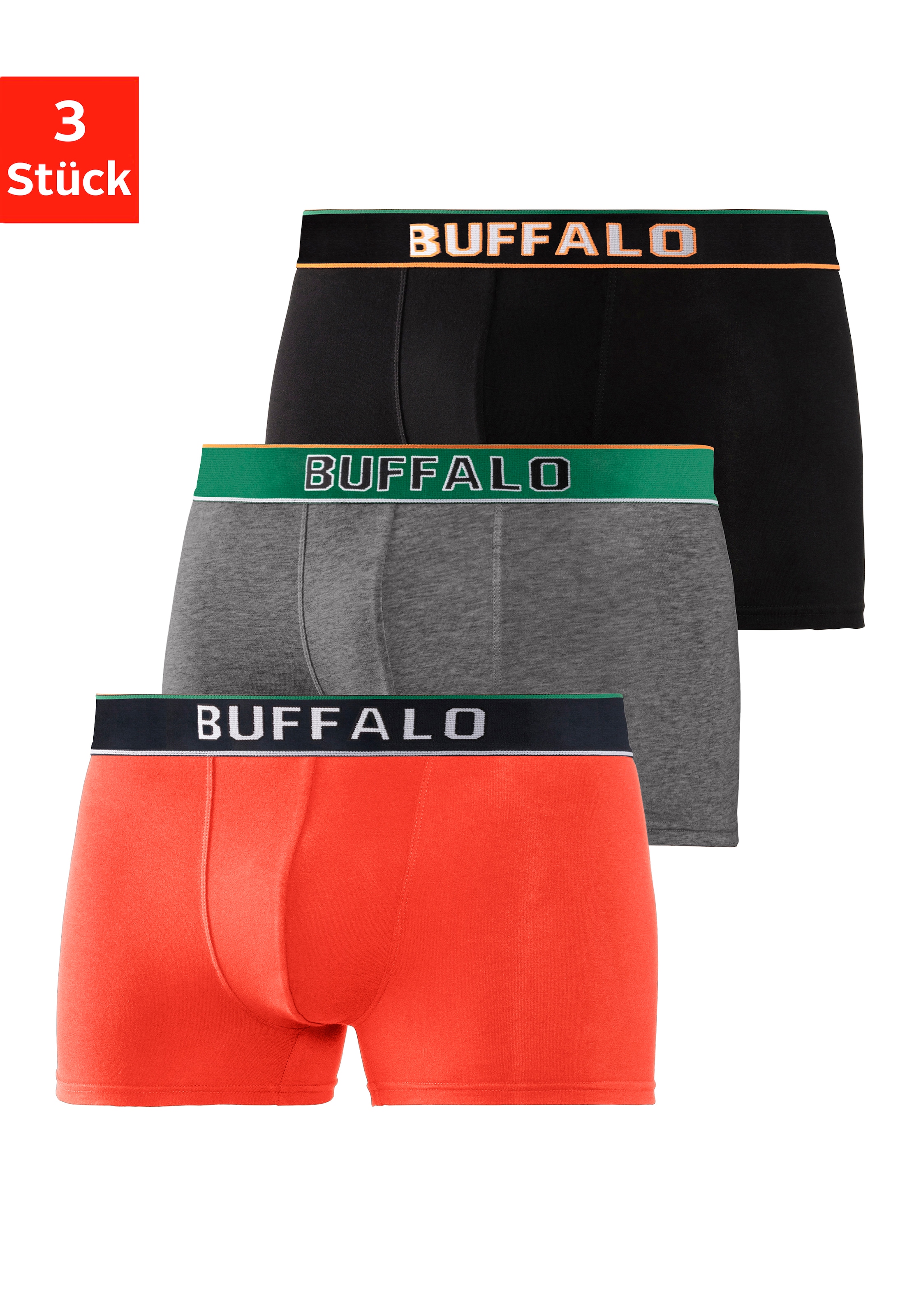 Buffalo Boxer, bei (Packung, Universal. at im College 3 Design ♕ St.), Webbund
