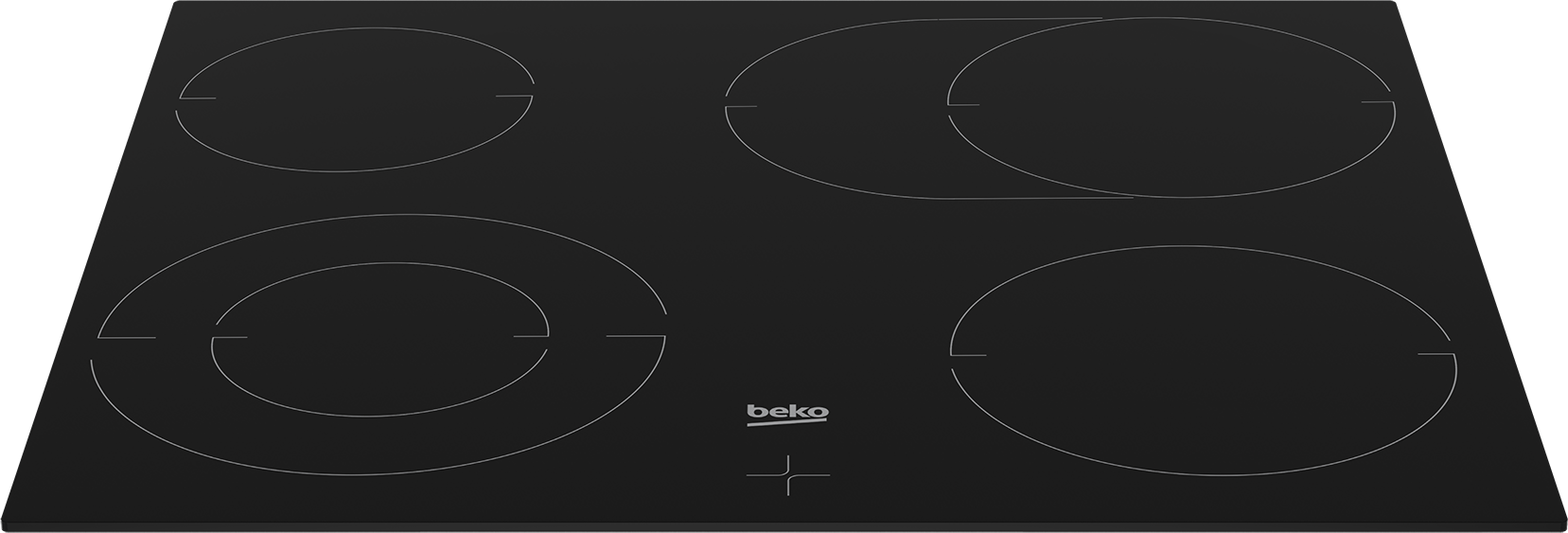 BEKO Elektro-Herd-Set »BBUM 1132B«, mit 1-fach-Teleskopauszug