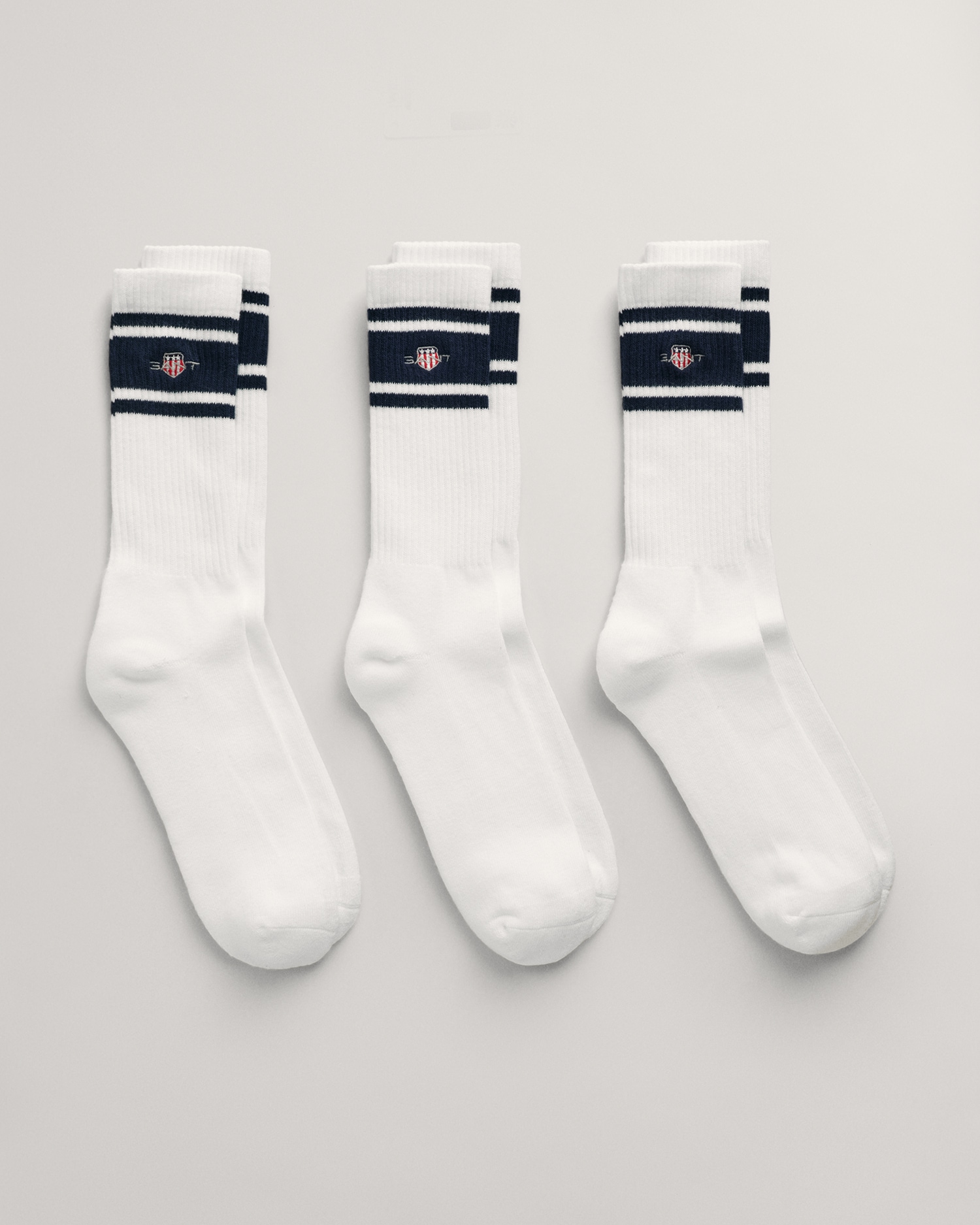 Sportsocken »SHIELD SPORT SOCKS 3-PACK«, (3 Paar), Mit Retrostreifen