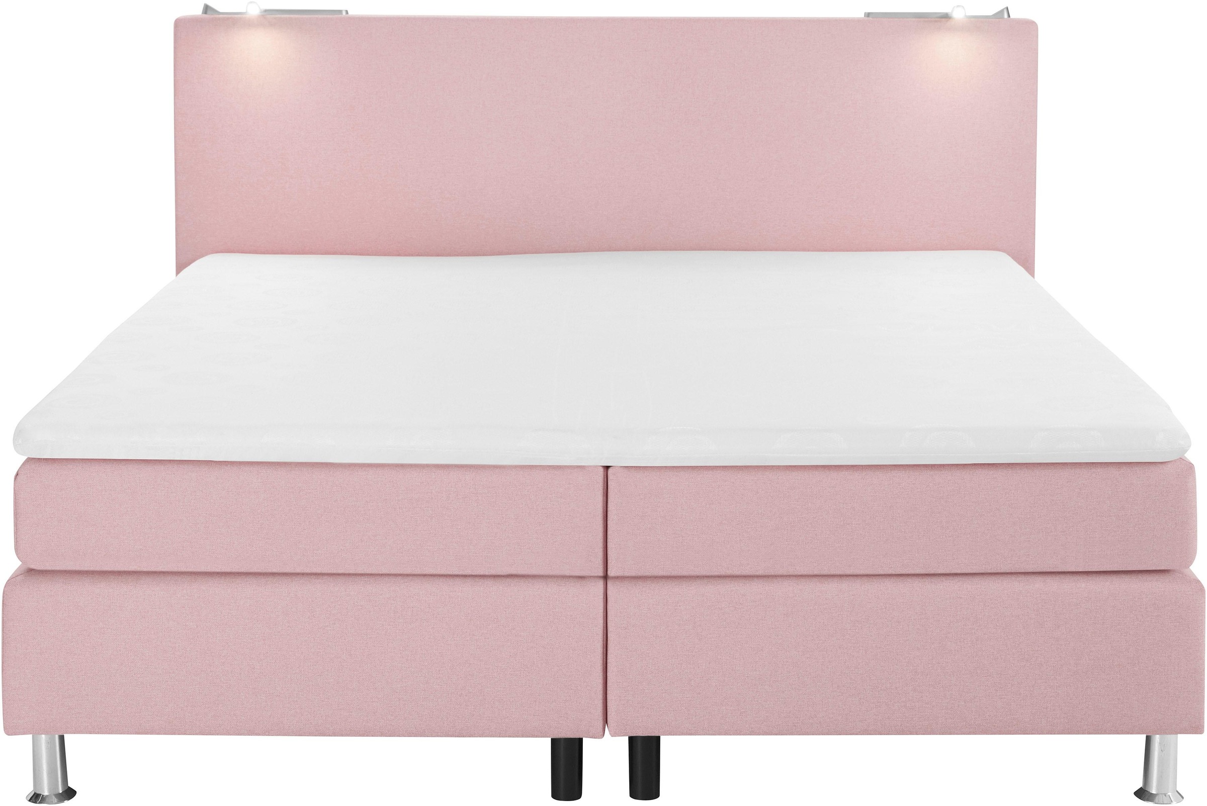 COLLECTION AB Boxspringbett, inkl. LED-Beleuchtung und Topper
