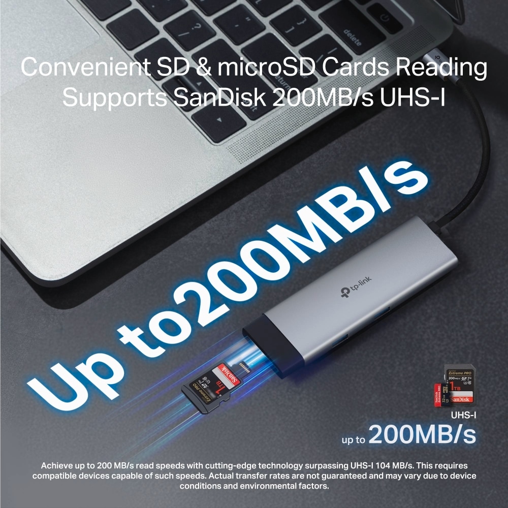 TP-Link Laptop-Dockingstation »UH7020C USB Type-C 7-in-1 Hub«