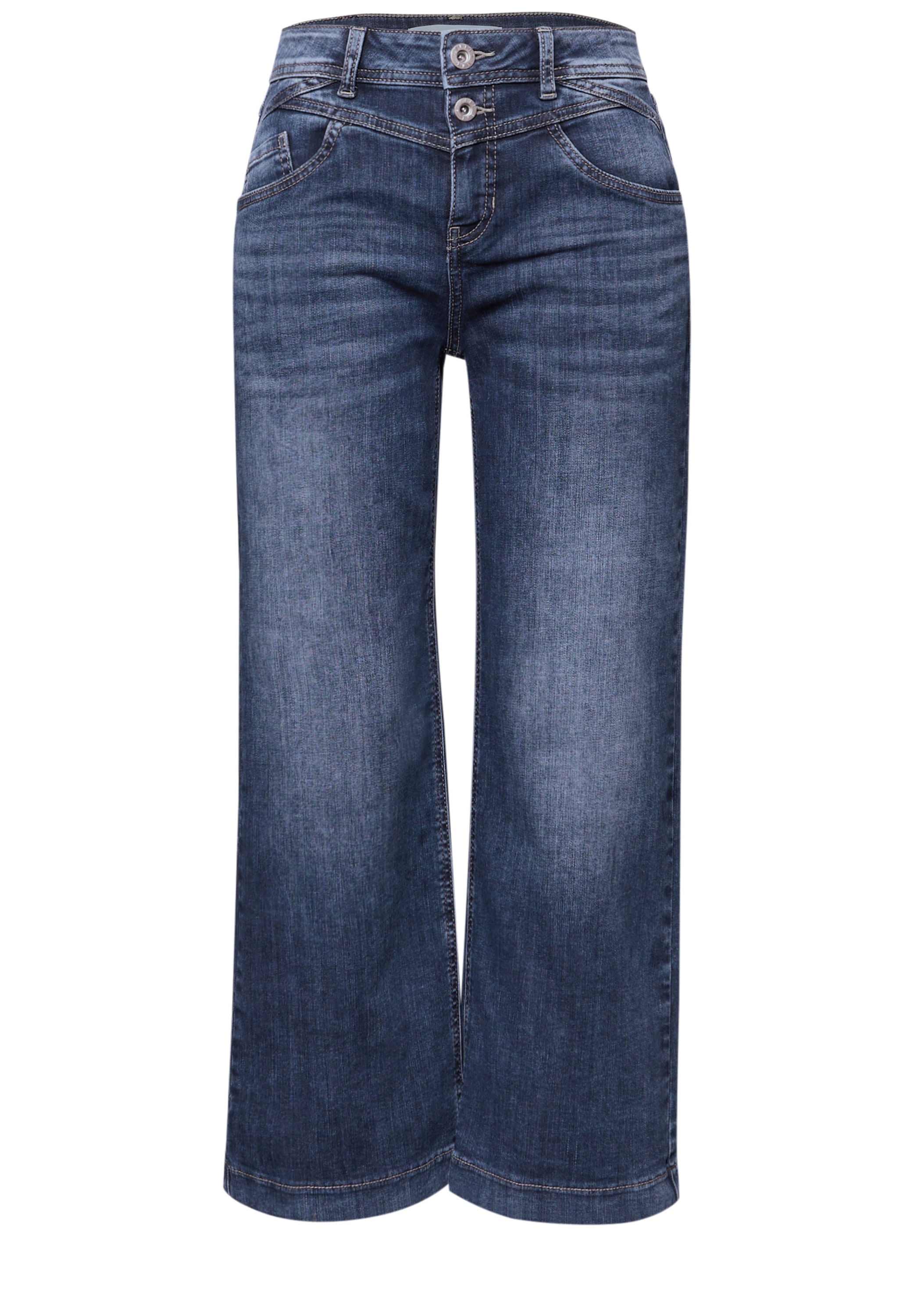 STREET ONE 7/8-Jeans »Style Emee« im Loose Fit und mit hohem Bund und Stretch