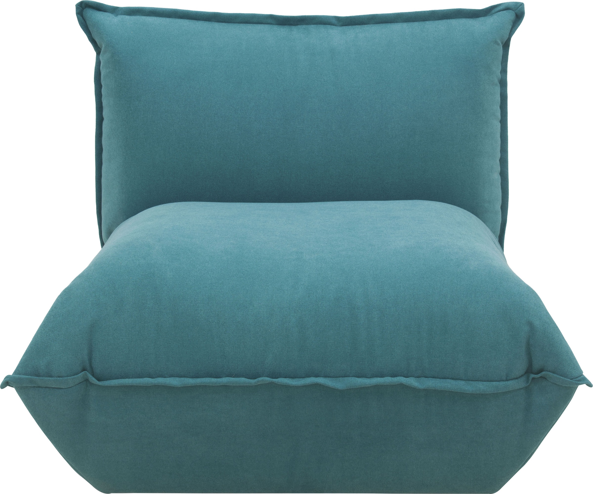 DOMO collection Sessel »Nantes Loungesessel, Wohlfühlsessel mit 360° Drehfunktion«, hochwertig gepolstert mit Federkern, Struktur weich, türkis
