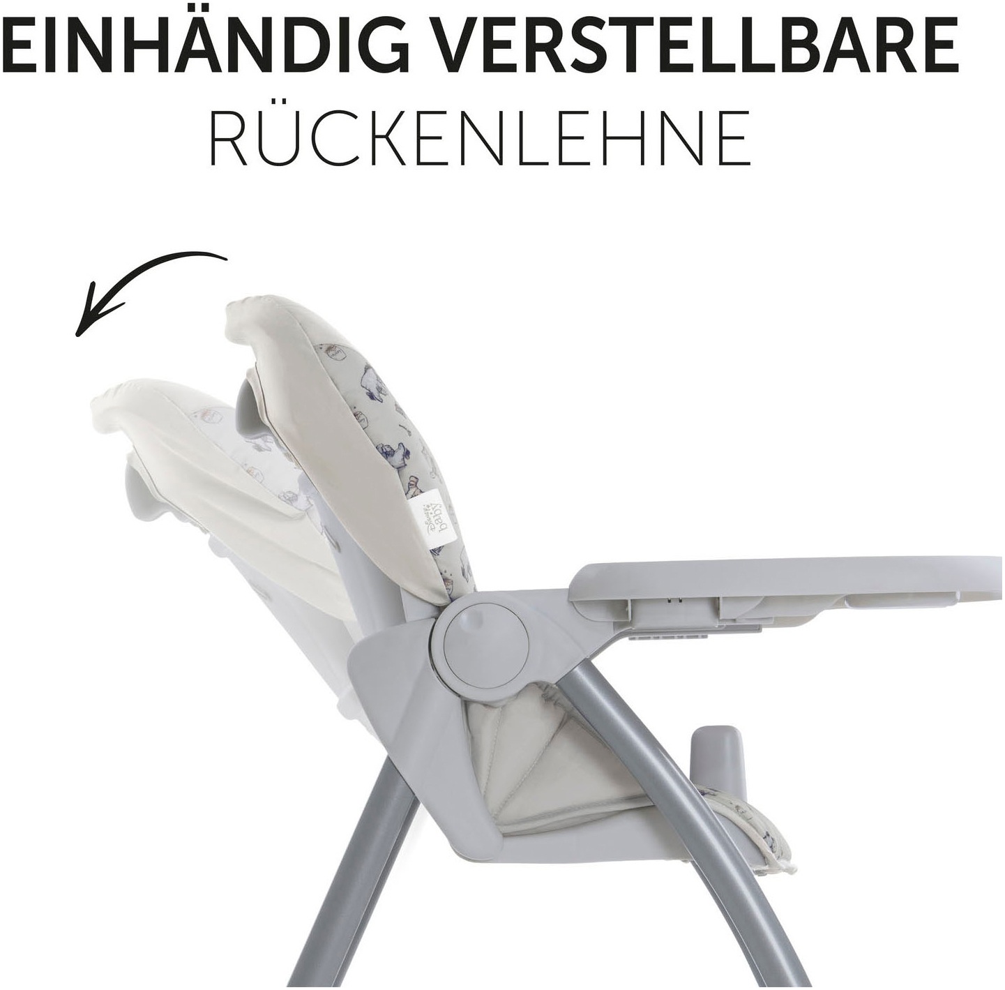 Hauck Hochstuhl »Sit N Fold, Pooh Explorer«, zusammenklappbar