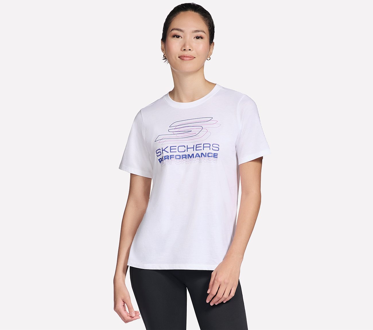 Skechers Funktionsshirt »VELOCITY TEE« aus Baumwolle und Polyester, erhältlich in den Größen XS bis XXXL
