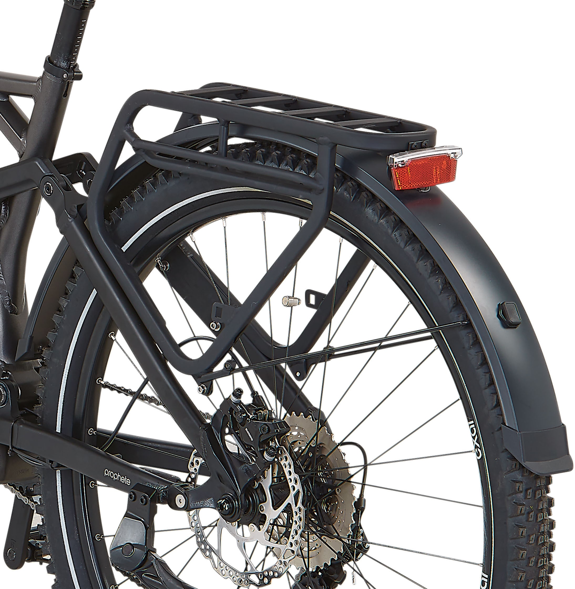 Prophete »Stack 5.8« 10 Gang Shimano Deore Schaltwerk Kettenschaltung Mittelmotor 250 W Pedelec, Elektrofahrrad für Herren