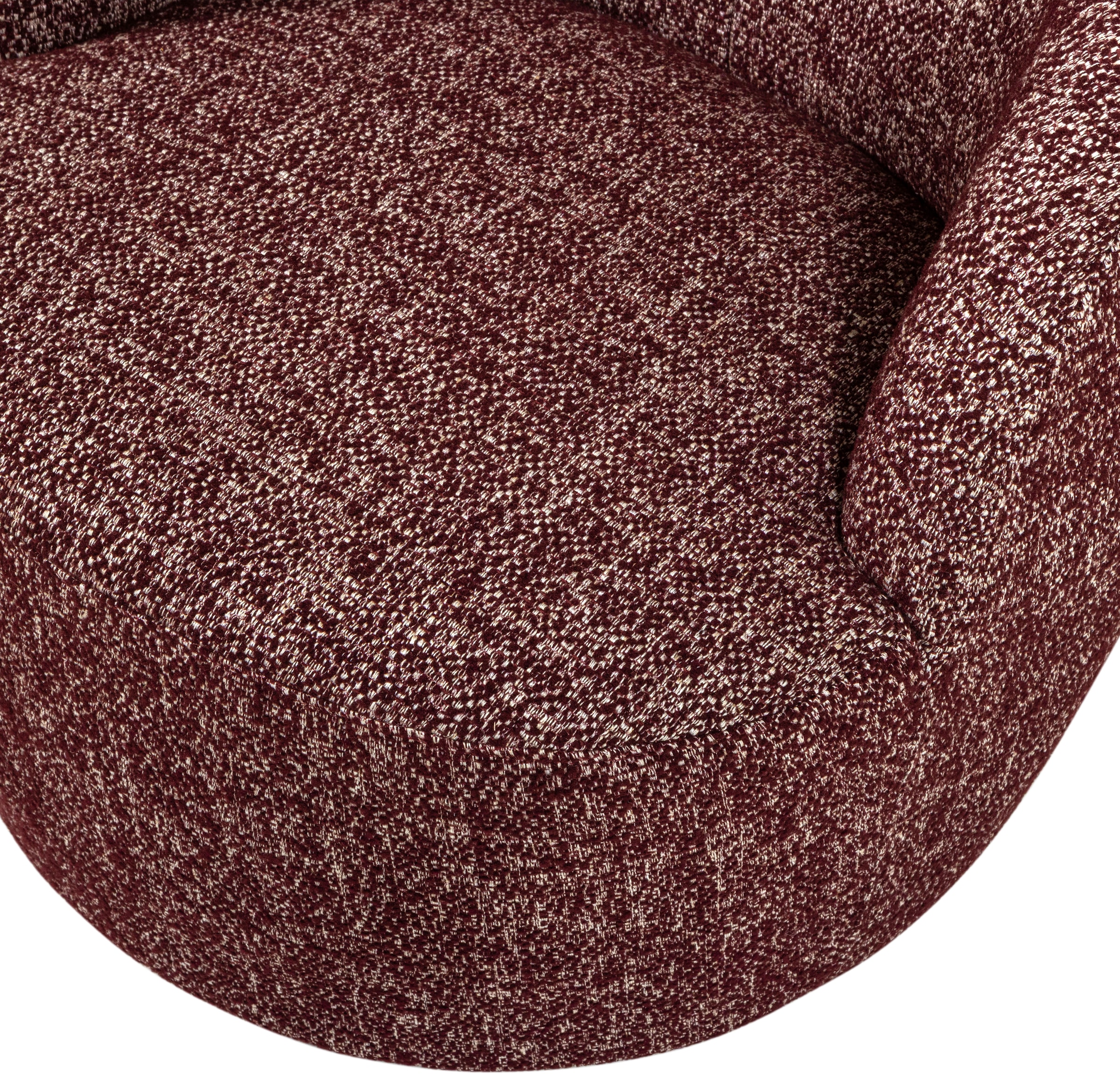 WOOOD Drehsessel »Serra Mischgewebe Bezug mit Drehmechanismus H 68 x B 70 x T 77 cm« Tragkraft 120 kg, vollständig montiert, Geringe Verschleißfestigkeit