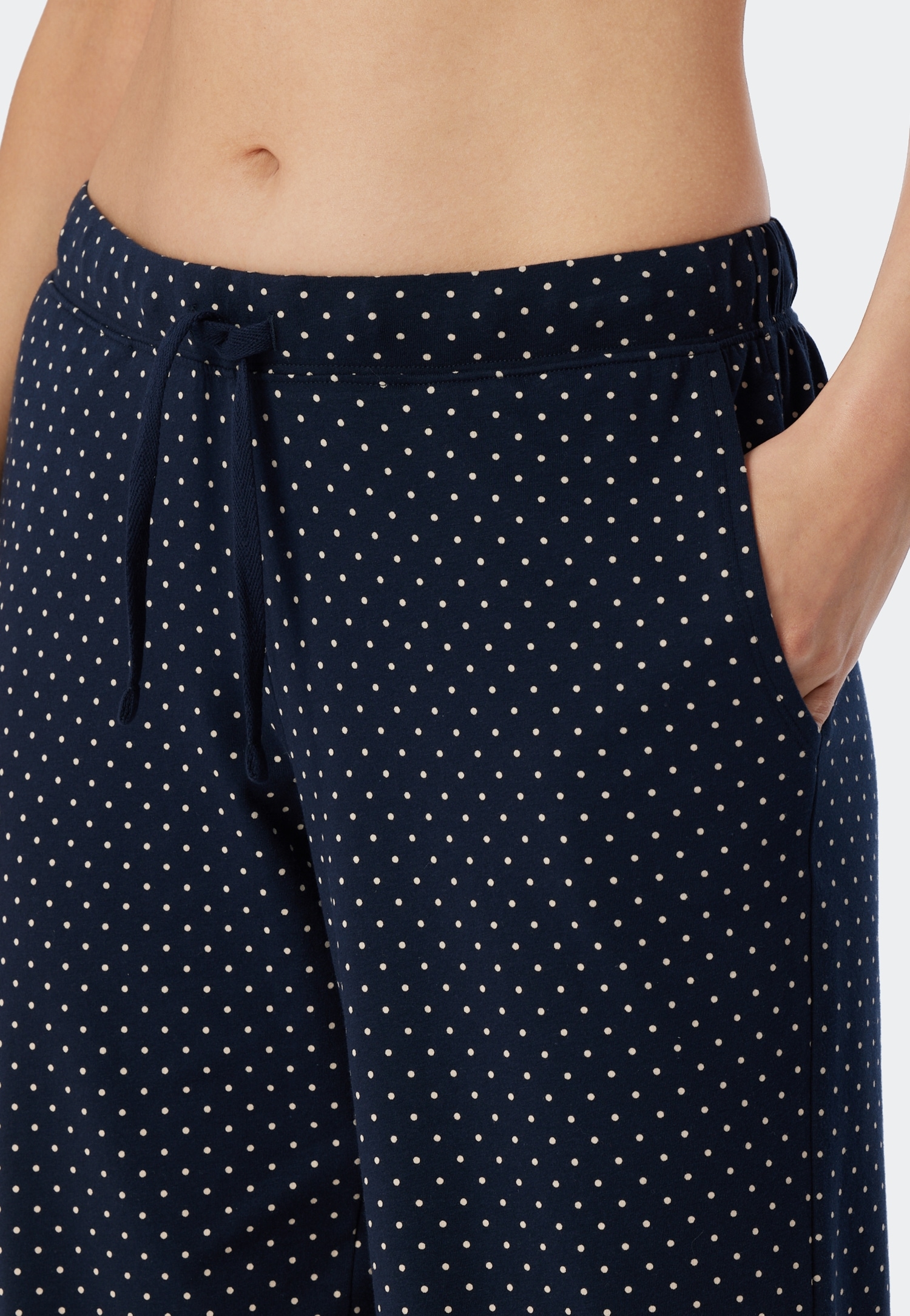 Schiesser Loungehose »Mix + Relax«, seitliche Taschen, elastischer Bund, Single Jersey, bequem