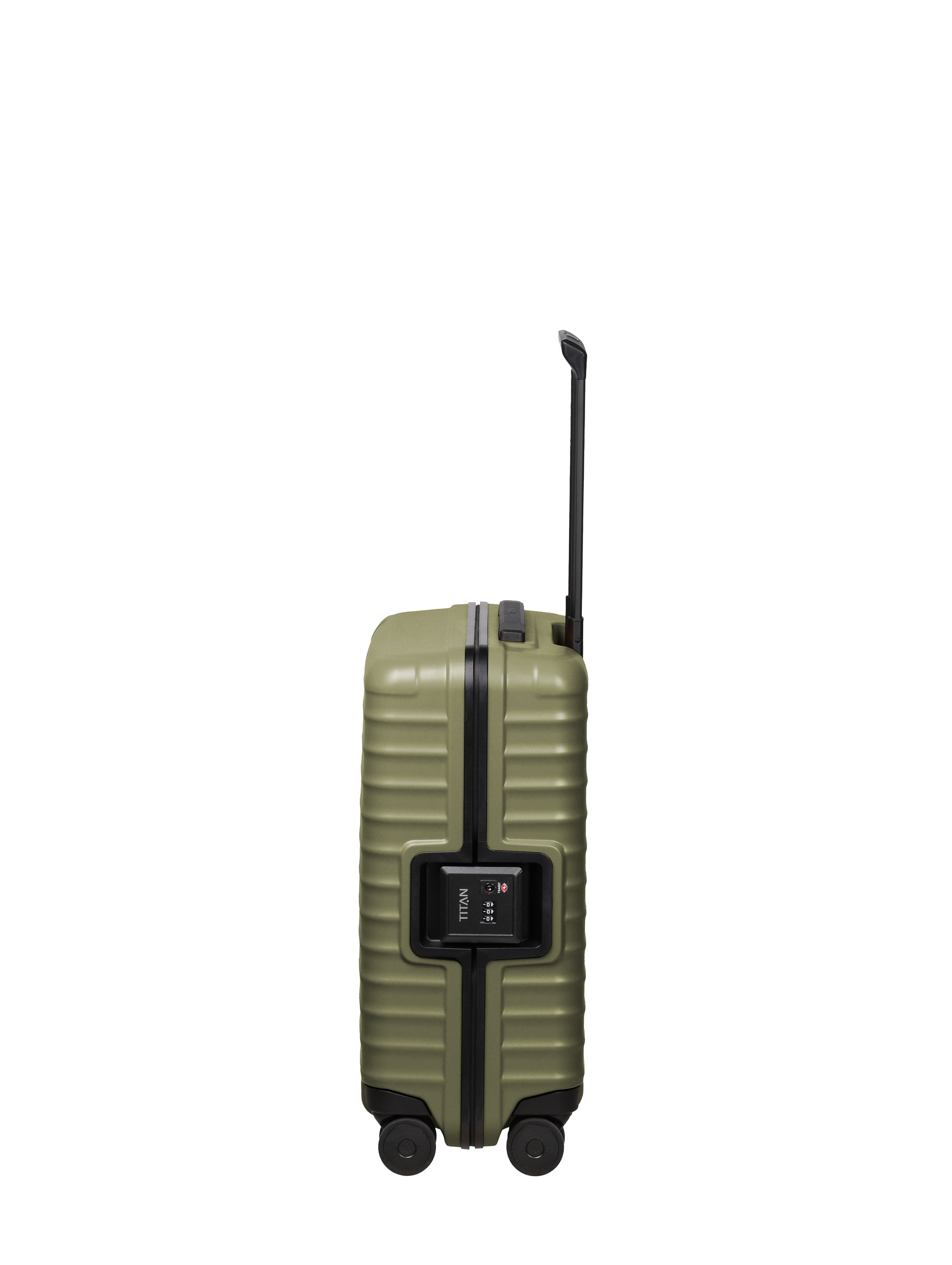 TITAN - Made in Germany Trolley »OVERSEAS Koffer Hartschale« 45 l 4 Rollen TSA-Rahmenschloss, smarter Innenaufteilung und kratzfester Oberfläche