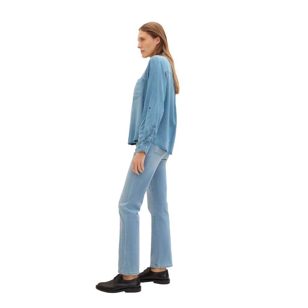 TOM TAILOR 5-Pocket-Jeans »Alexa Straight«, mit Stretch