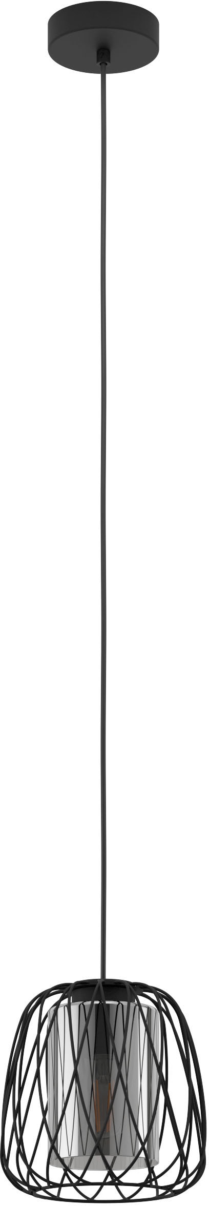EGLO Hängeleuchte »FLORESTA«, Hängeleuchte in schwarz aus Stahl - exkl. E27  - 40W online kaufen | mit 3 Jahren XXL Garantie