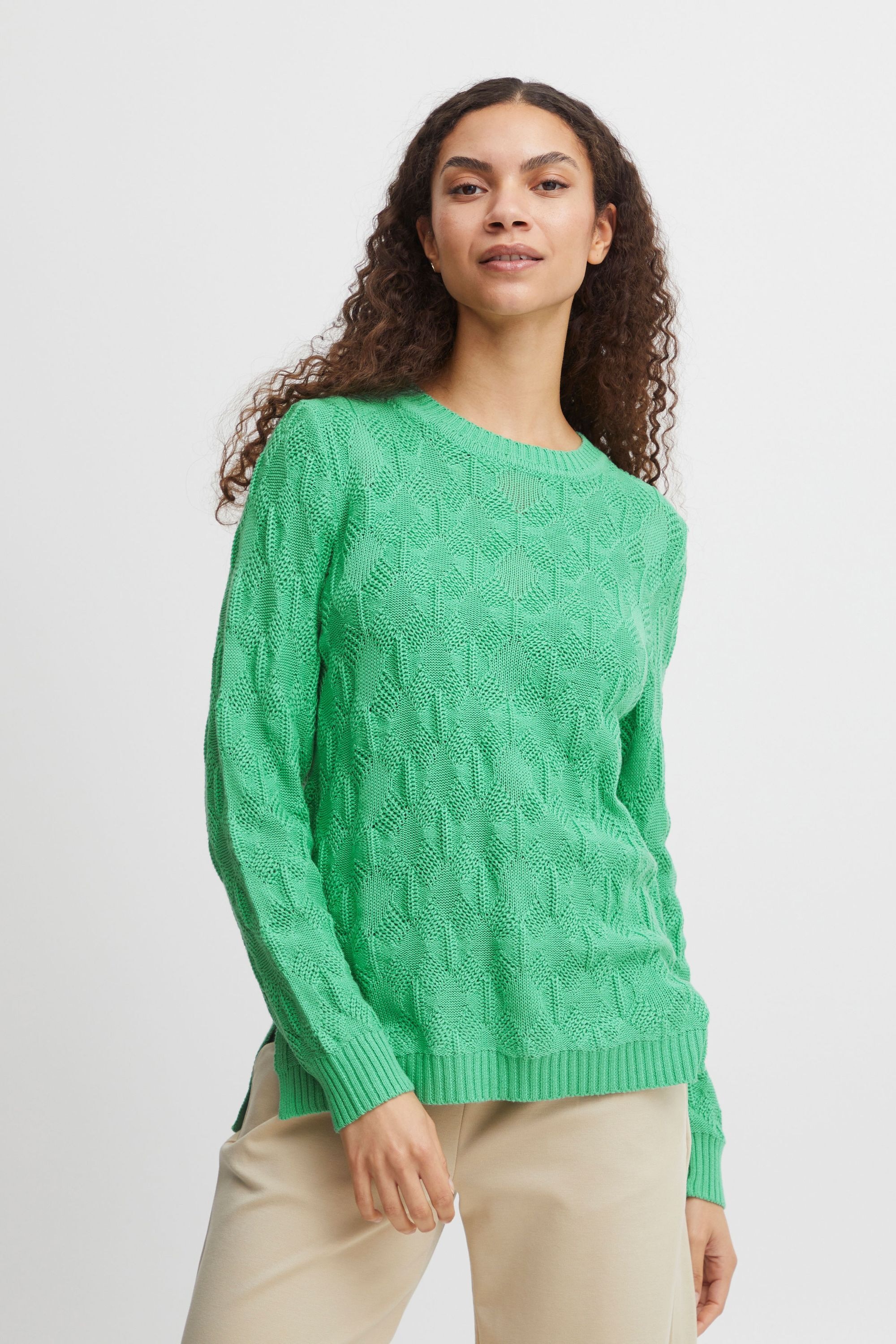 b.young Strickfleece-Pullover »Strickpullover BYMilja«