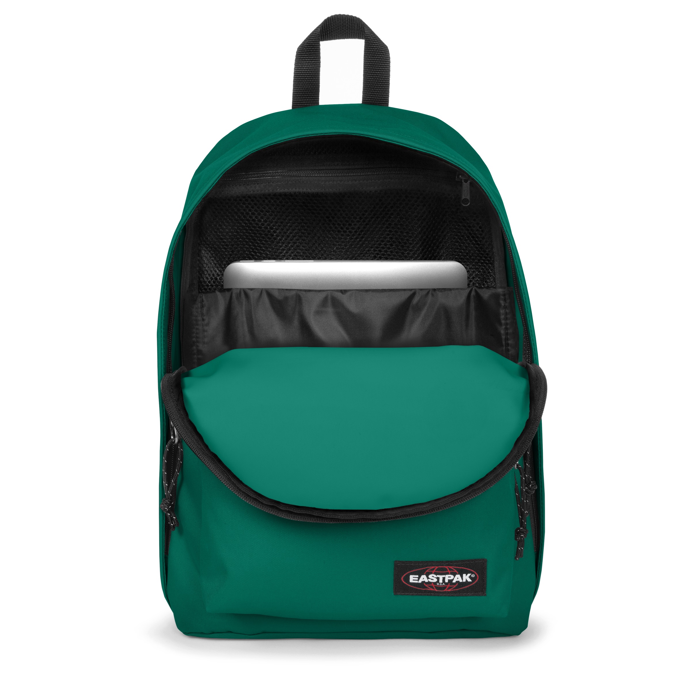Eastpak Freizeitrucksack »OUT OF OFFICE« Unisex Schulrucksack, Businessrucksack mit Logo-Aufnäher