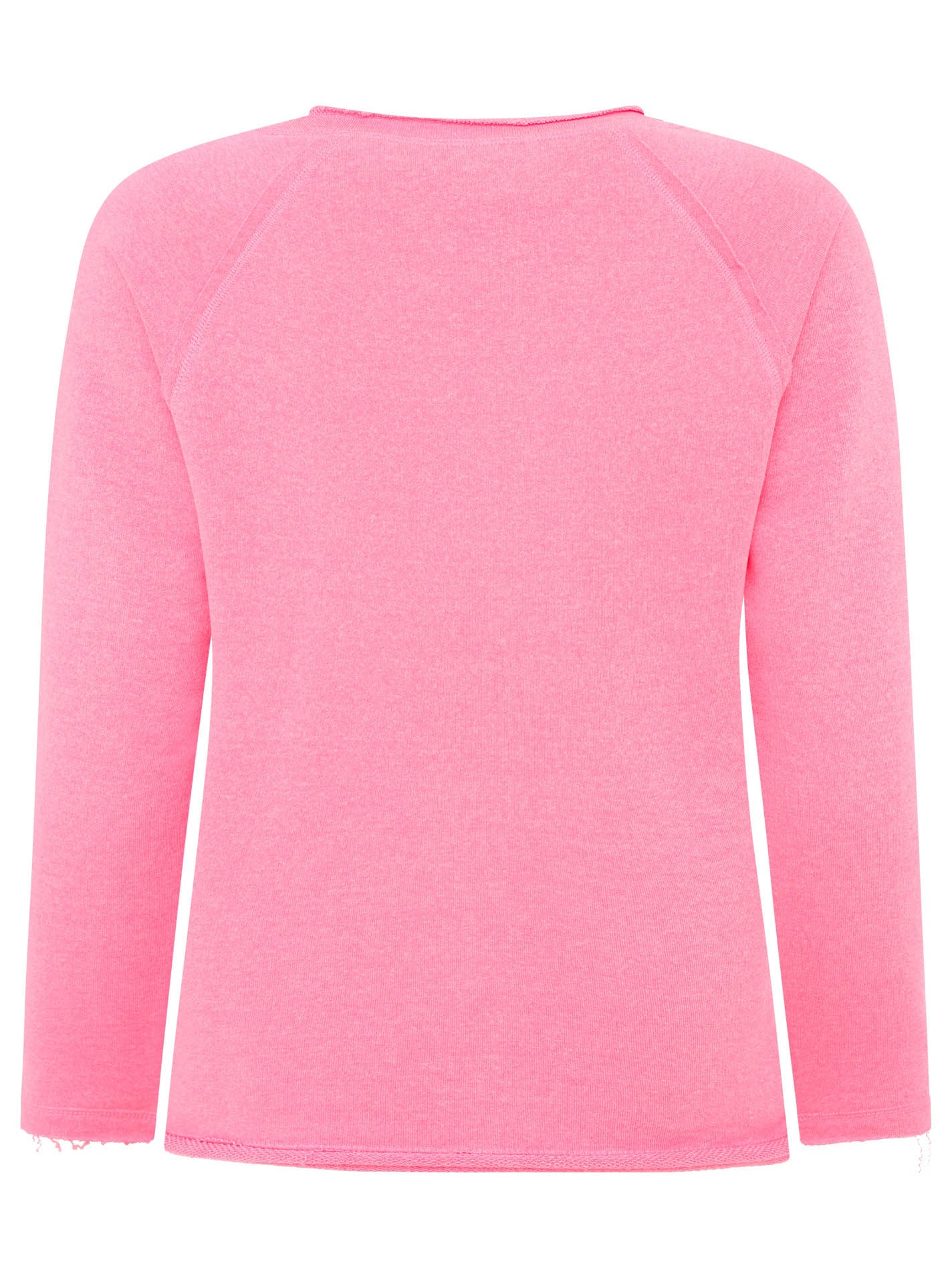 Zwillingsherz Sweatshirt »"Smile Everyday"«, mit Used-Look Kanten und Stickerei
