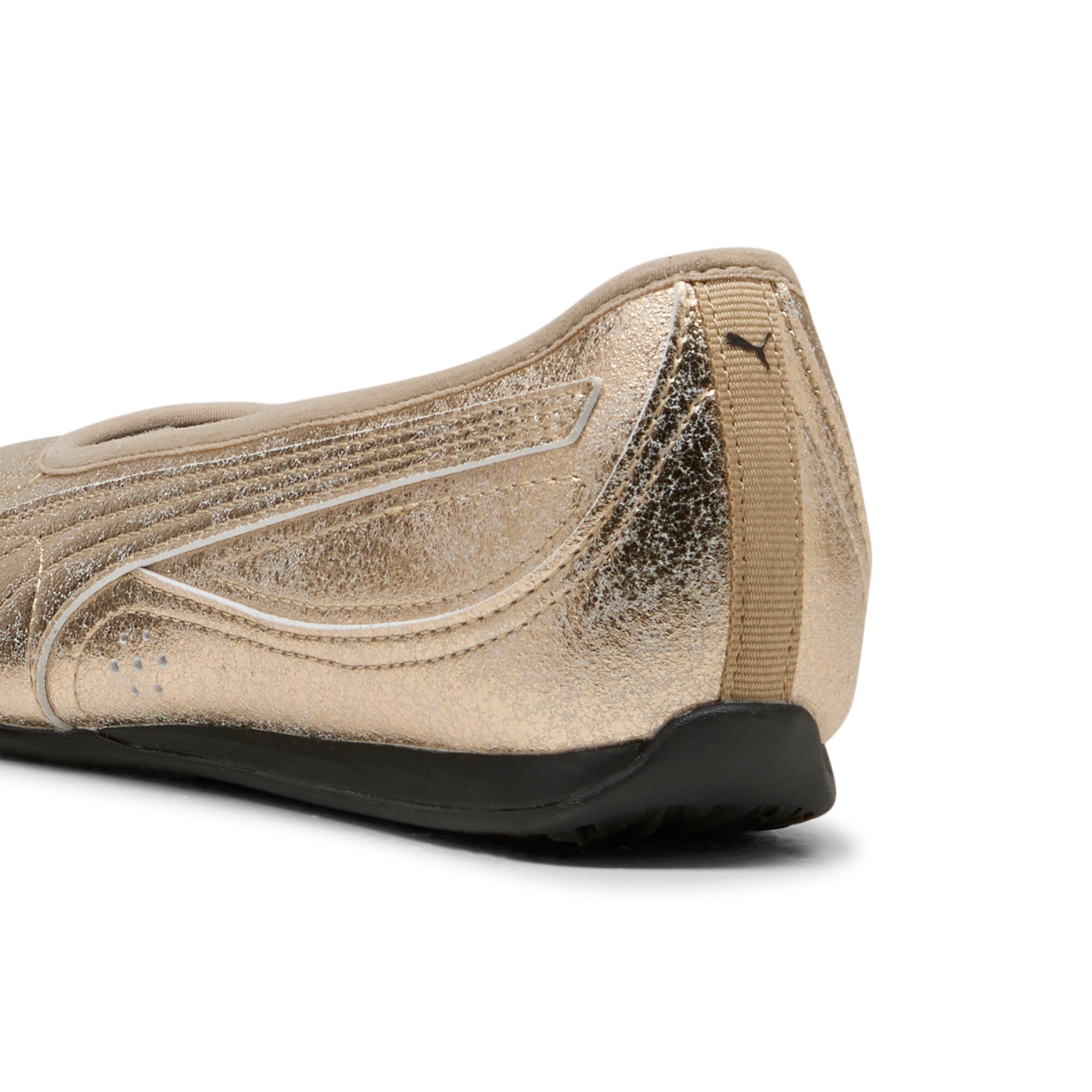PUMA Sneaker »CATCH SOLEIL BALLERINA METALLIC WHISPER«  mit profillaufsohle aus Gummi, mit Textilmix und Textilfutter
