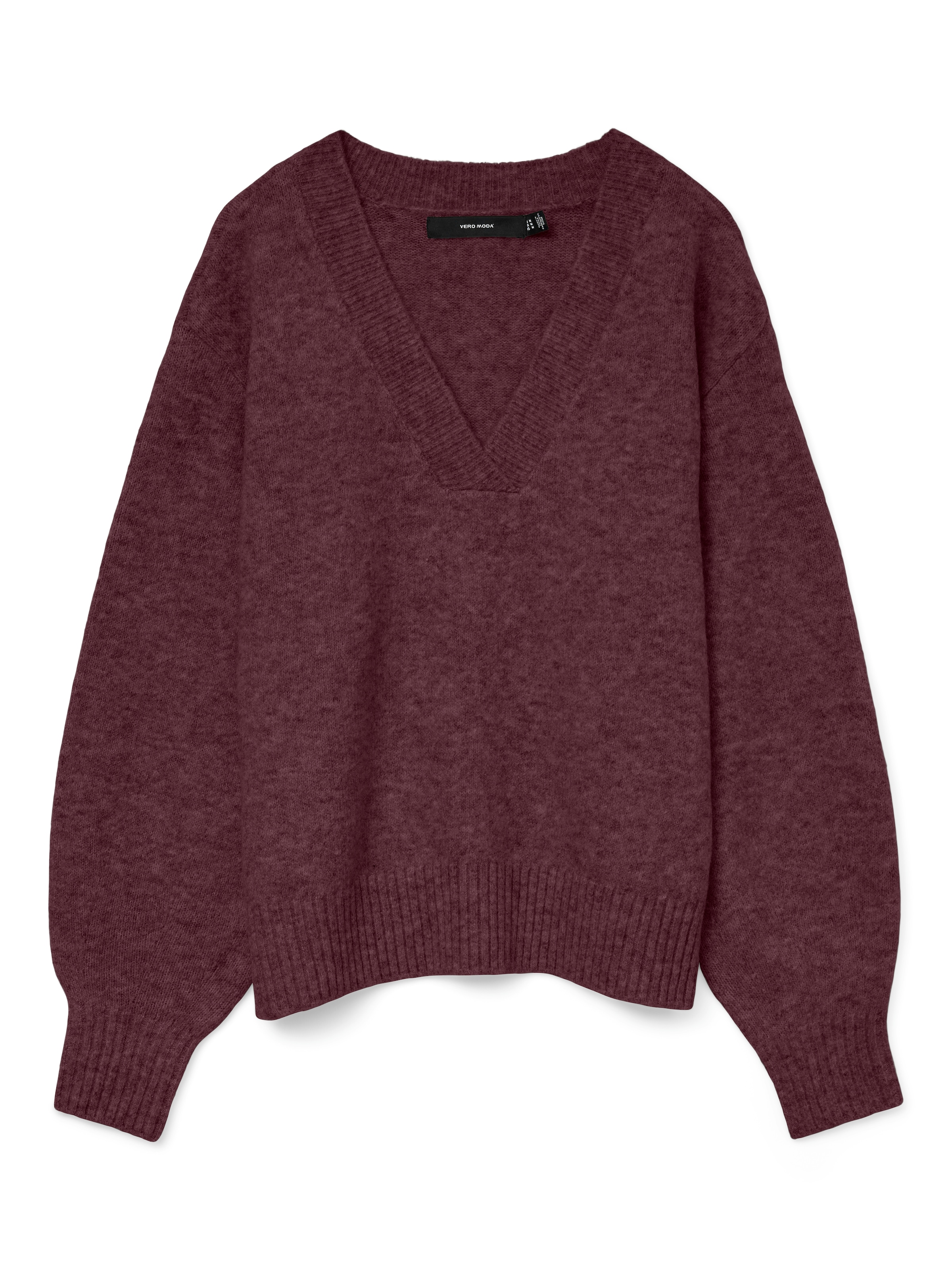 Vero Moda V-Ausschnitt-Pullover »VMBOOM LS V-NECK PULLOVER NOOS«