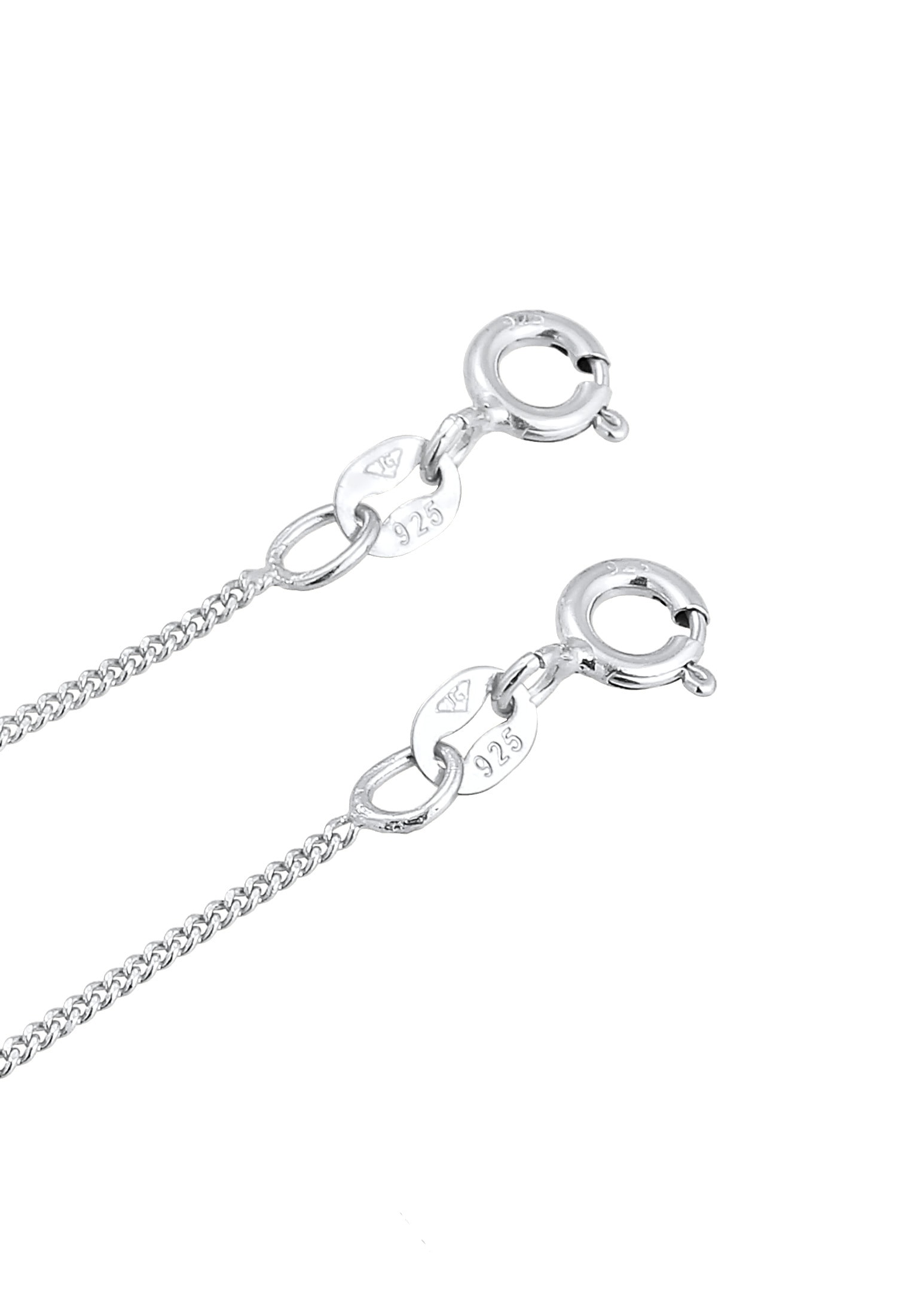 Elli Fußketten Set »Fußschmuck Stern Halbmond Astro Duo Set 925 Silber«