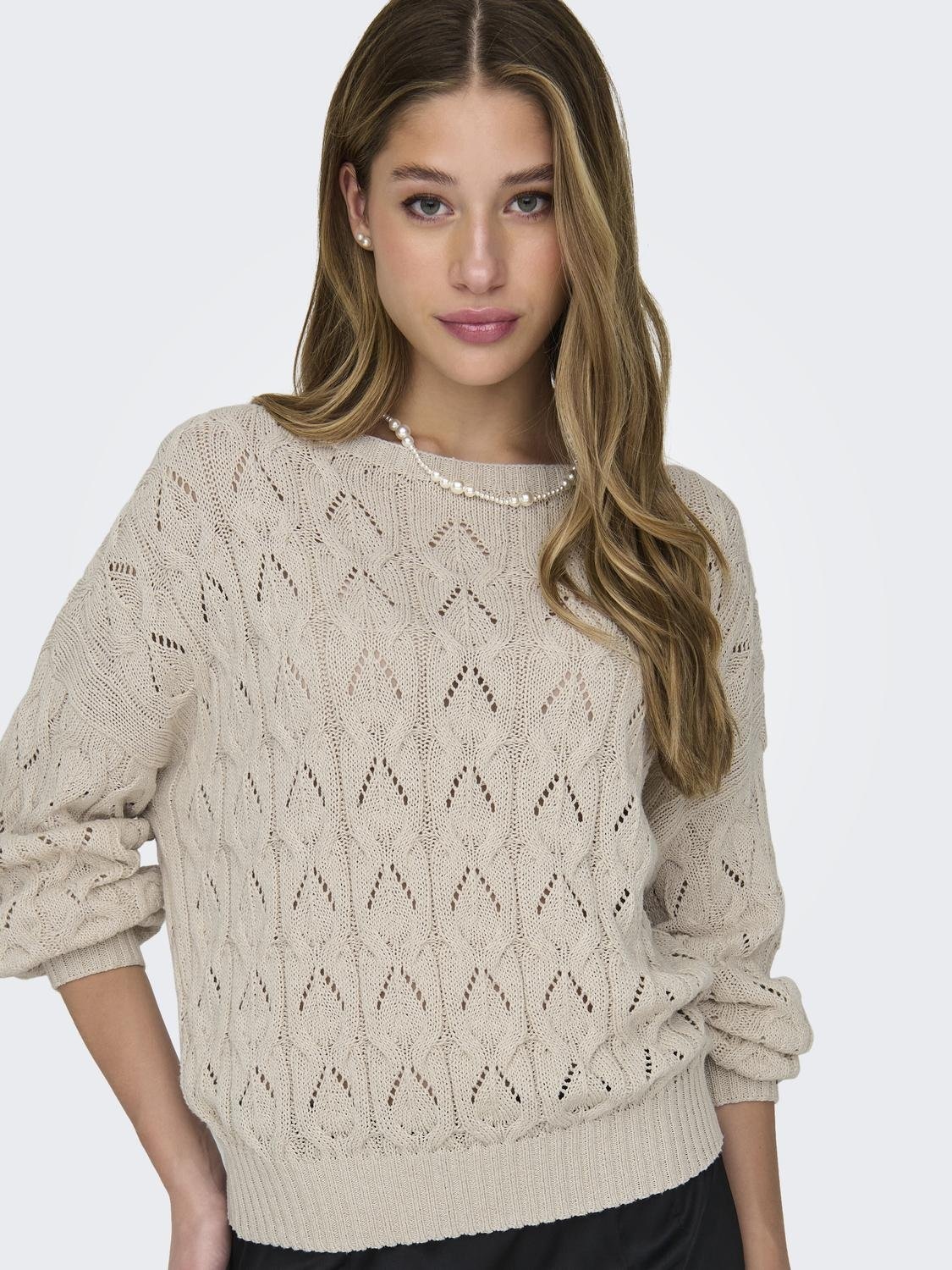 ONLY Strickpullover »ONLBRYNN LIFE STRUCTURE L/S PUL KNT«
