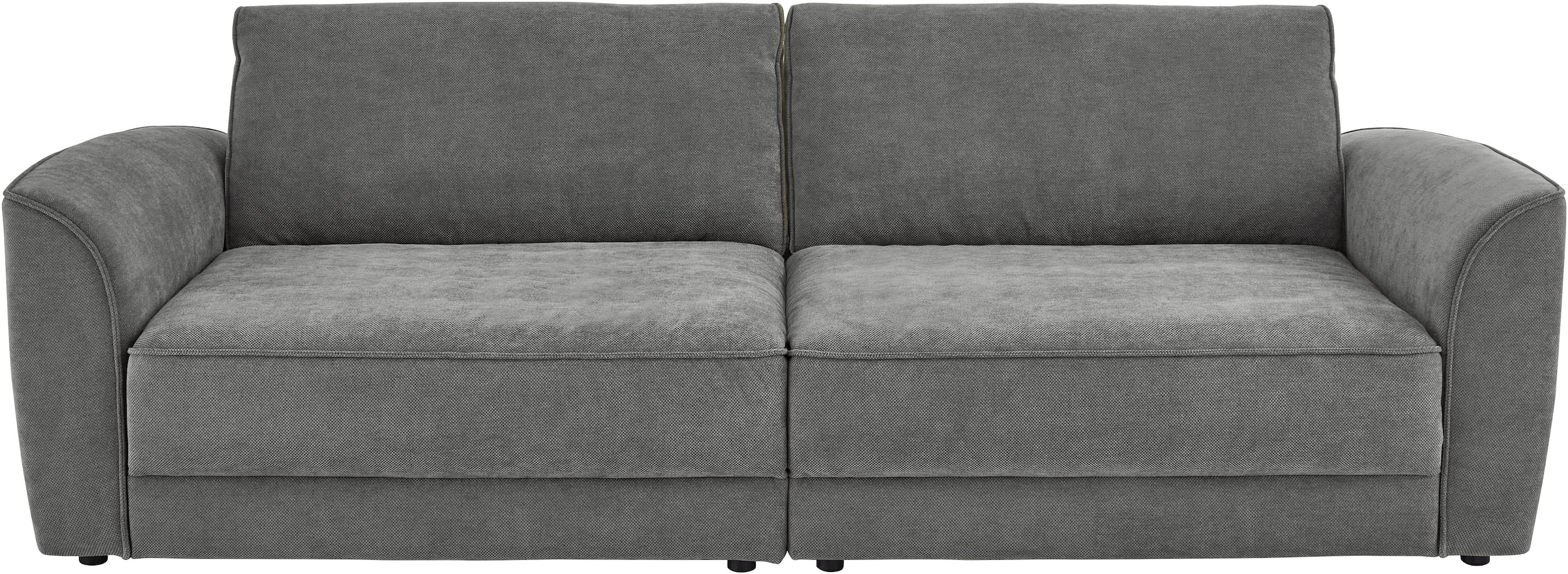 Die PlanBar Big-Sofa »Bigsofa ZE-EM24138, B: 264 cm« SoftSitz-Kaltschaumpolsterung, wahlweise mit Sitztiefenverstellung