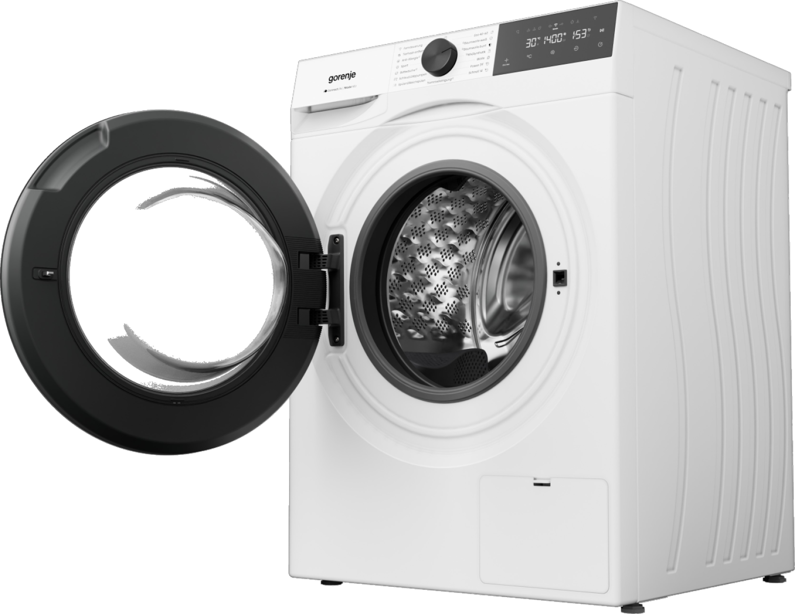 GORENJE Waschmaschine G400 »W5G414A4P1« 10 kg 1400 U/min 40% besser als Energieklasse A, Trommelreinigungsprogramm