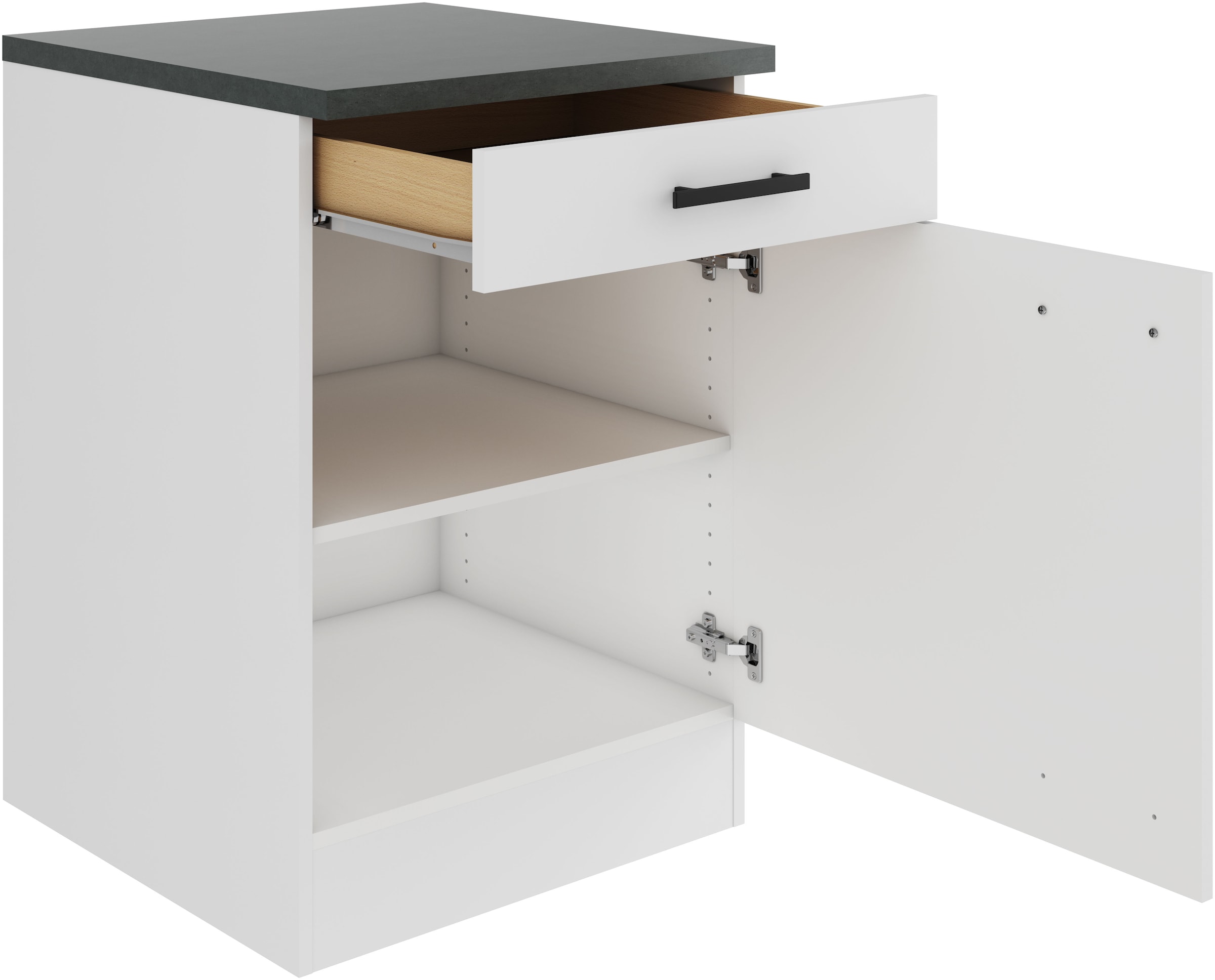 OPTIFIT Unterschrank »Palma« Breite 60 cm, mit 1 Tür und 1 Schubkasten