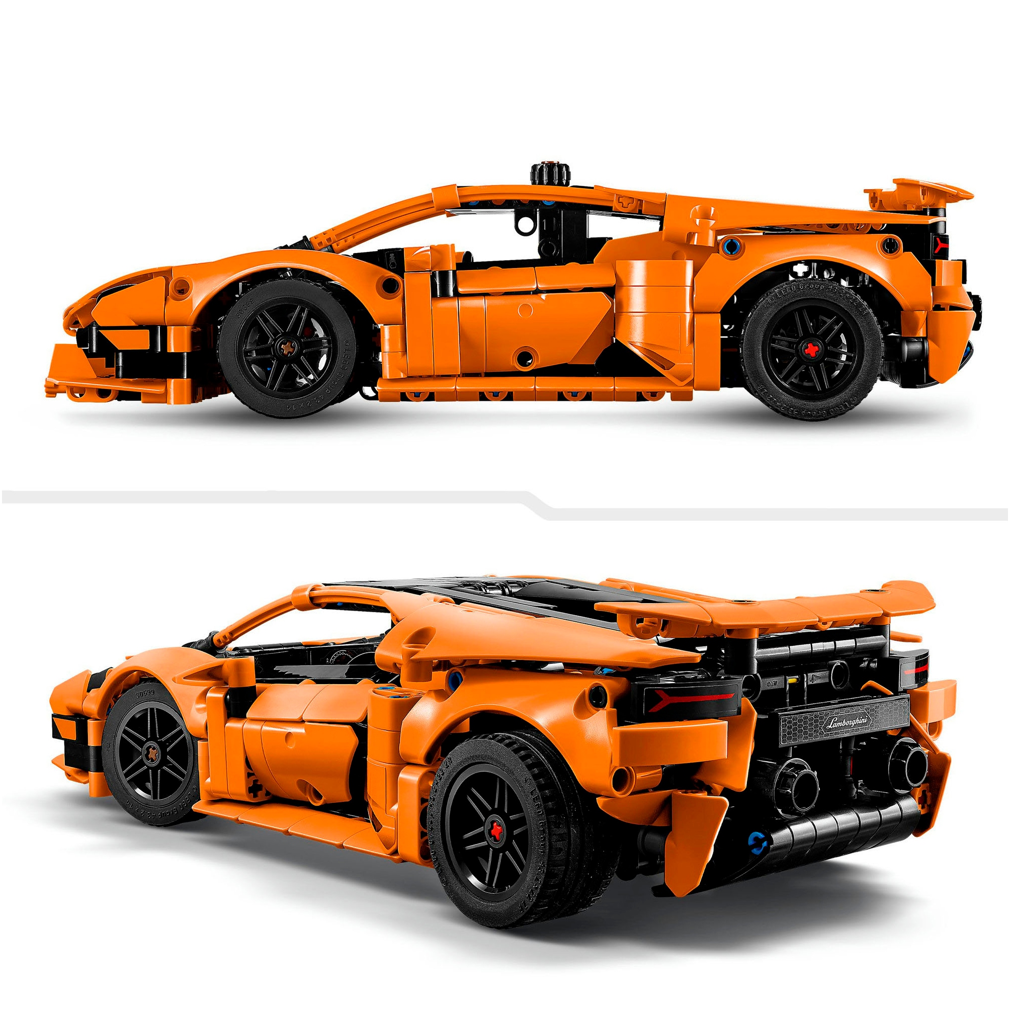 LEGO® Konstruktionsspielsteine »Lamborghini Huracán Tecnica Orange (42196), LEGO Technic«, (806 St.), Seltenes Set; Made in Europe