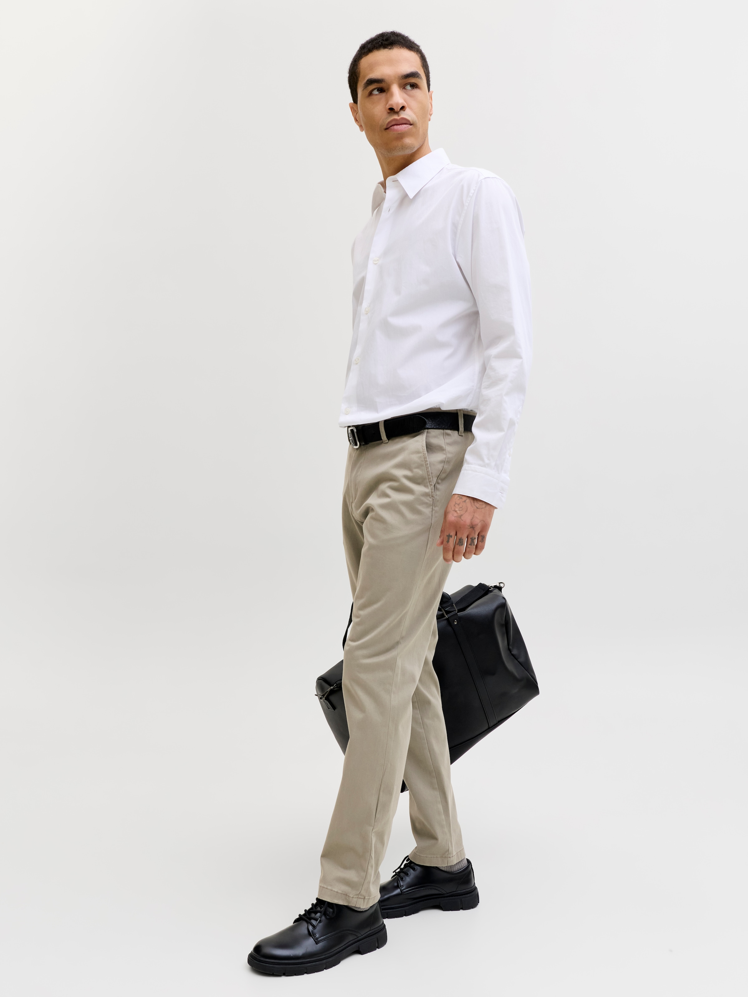 Jack & Jones Chinos »JPSTMARCO mit Stretchkomfort und schmalem Bein«  Baumwollmischung, slim fit