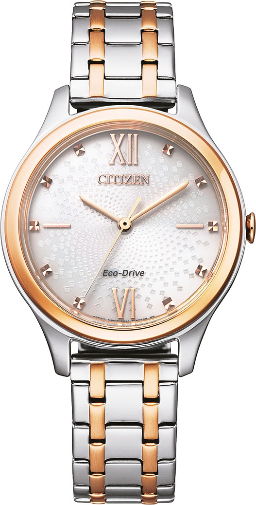 Citizen Solaruhr »EM0506-77A«, Armbanduhr, Damenuhr