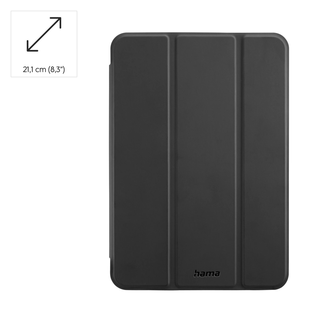Hama Tablet-Hülle »Schutzhülle "Fold Clear" für Apple iPad mini 8.3" (2024)« Tablet