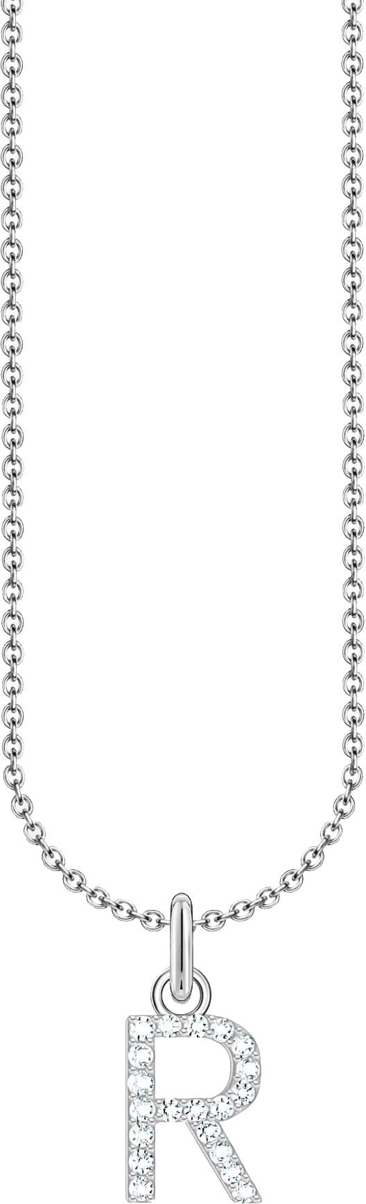 THOMAS SABO Kette mit Anhänger »Buchstabe, KE2240 - KE2265-051-14-L45V, KE2240 -...