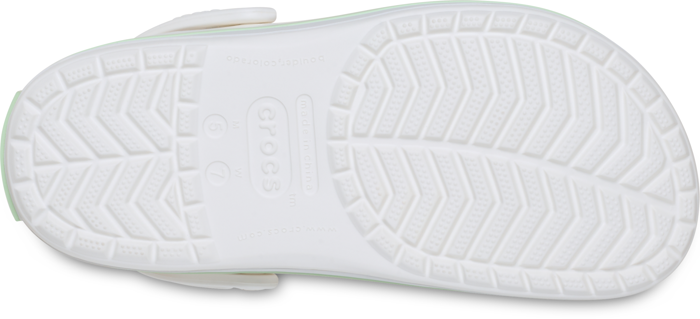 Crocs Clog »Crocband Clog«  ,Sommerschuh, Schlappen, Hausschuh mit zweifarbiger Laufsohle